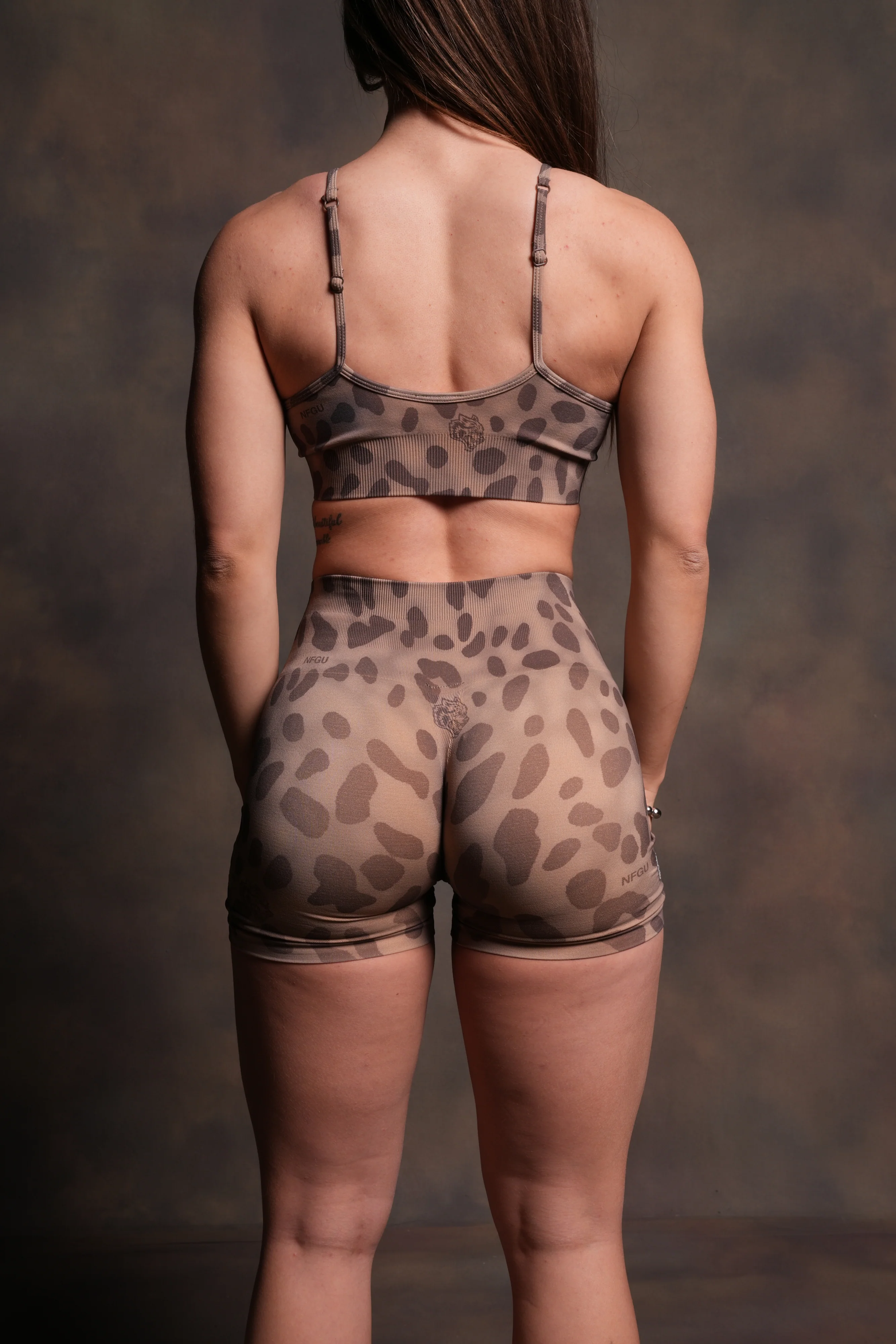 Dual "Stella" Soft Seamless Shorts in Celeritas Morte - Image 4