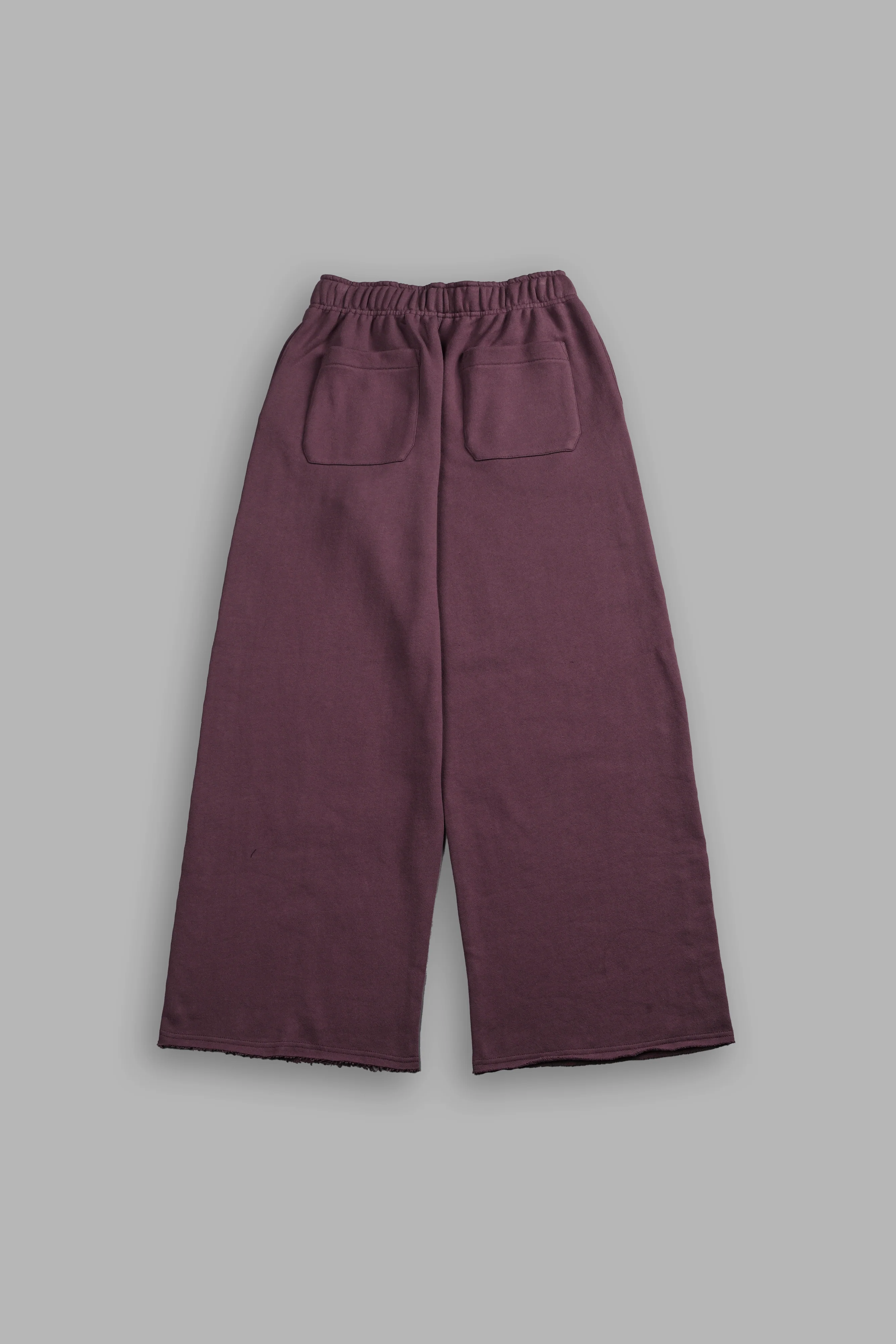 Dual Wolf Stud Durst Sweats V2 in Darc Purple - Image 2