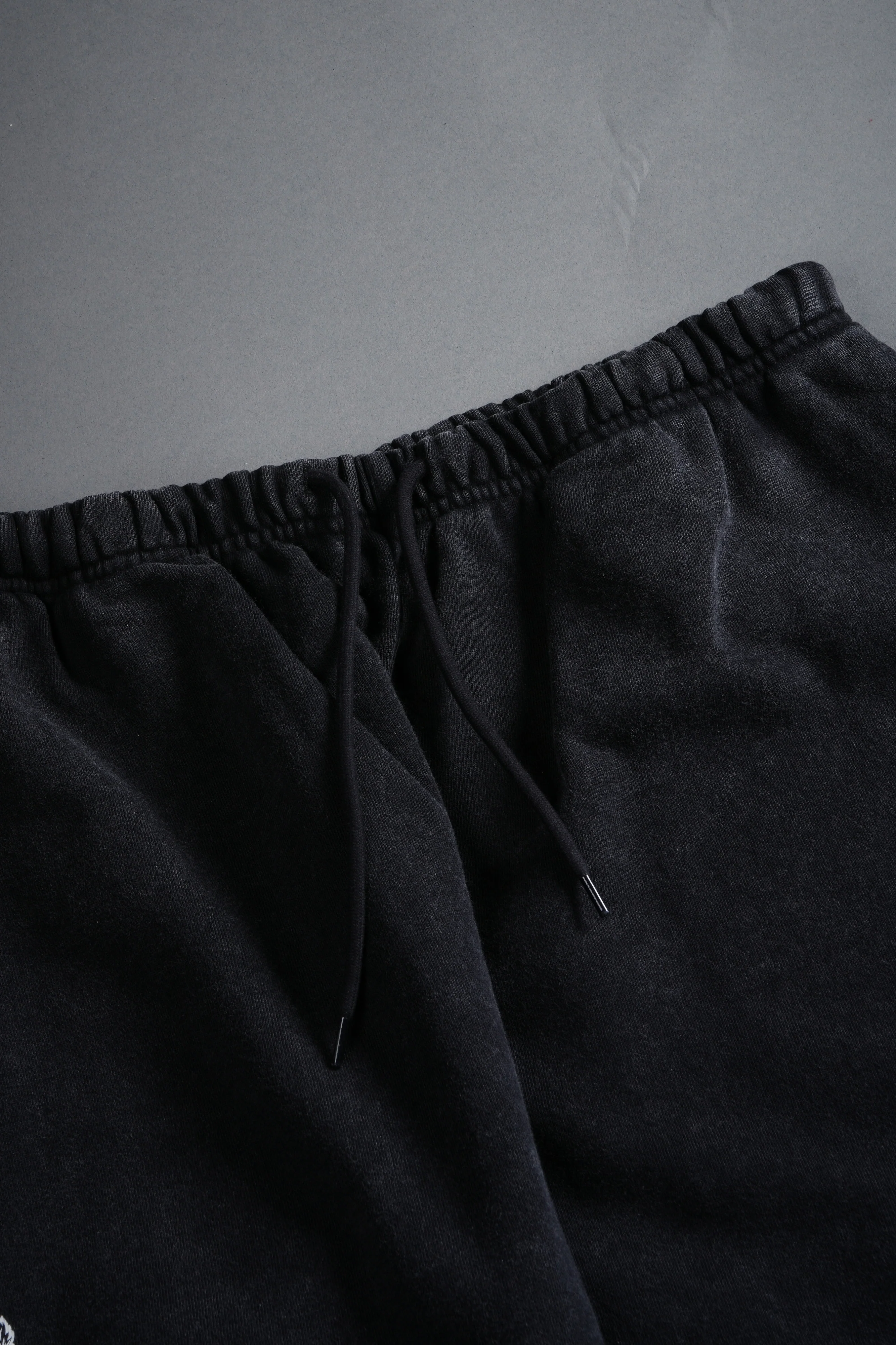 Dual Wolf Unisex Lounger Sweat Pants in Black - Image 13
