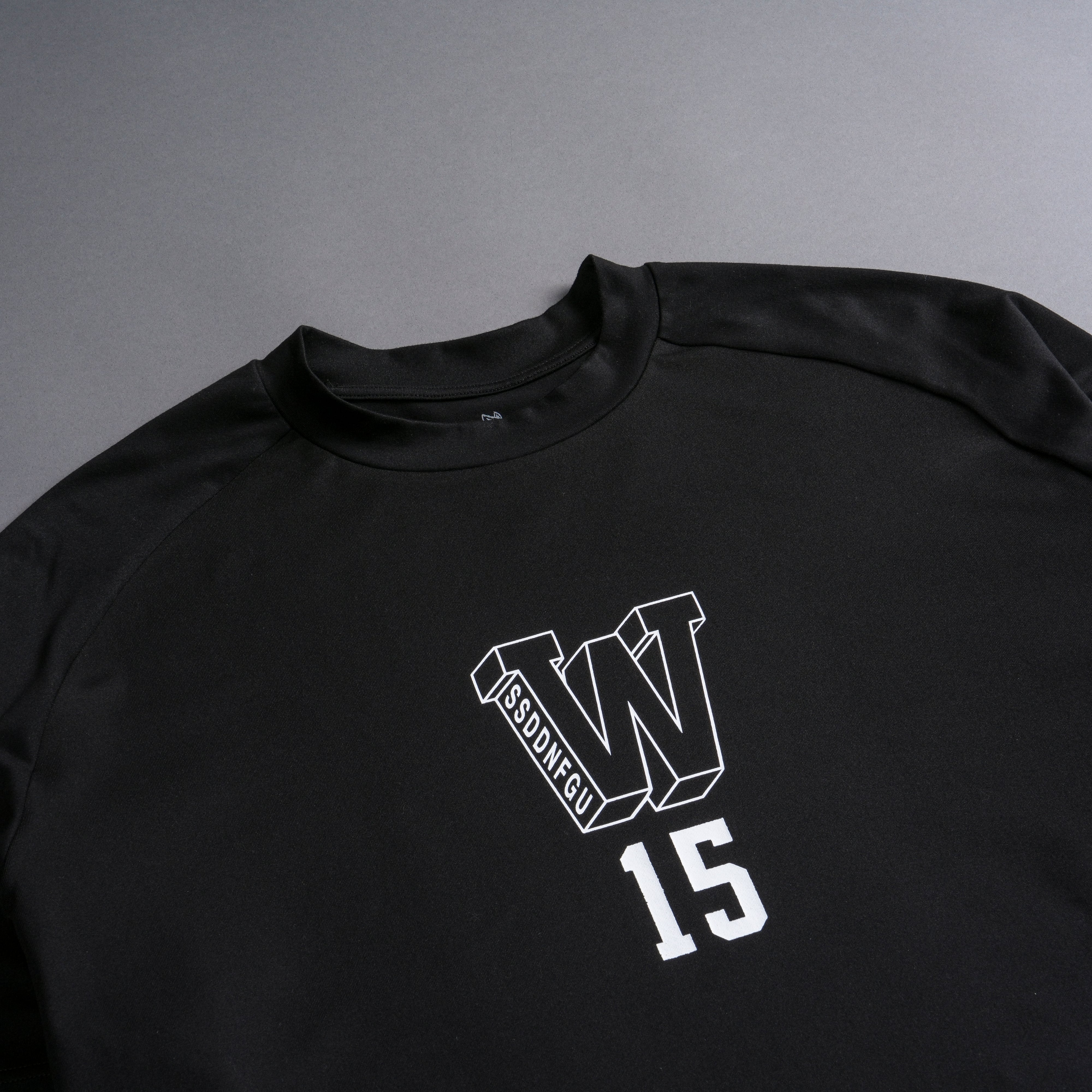EST "Dry Wolf" S/S Raglan Tee in Black - Image 8