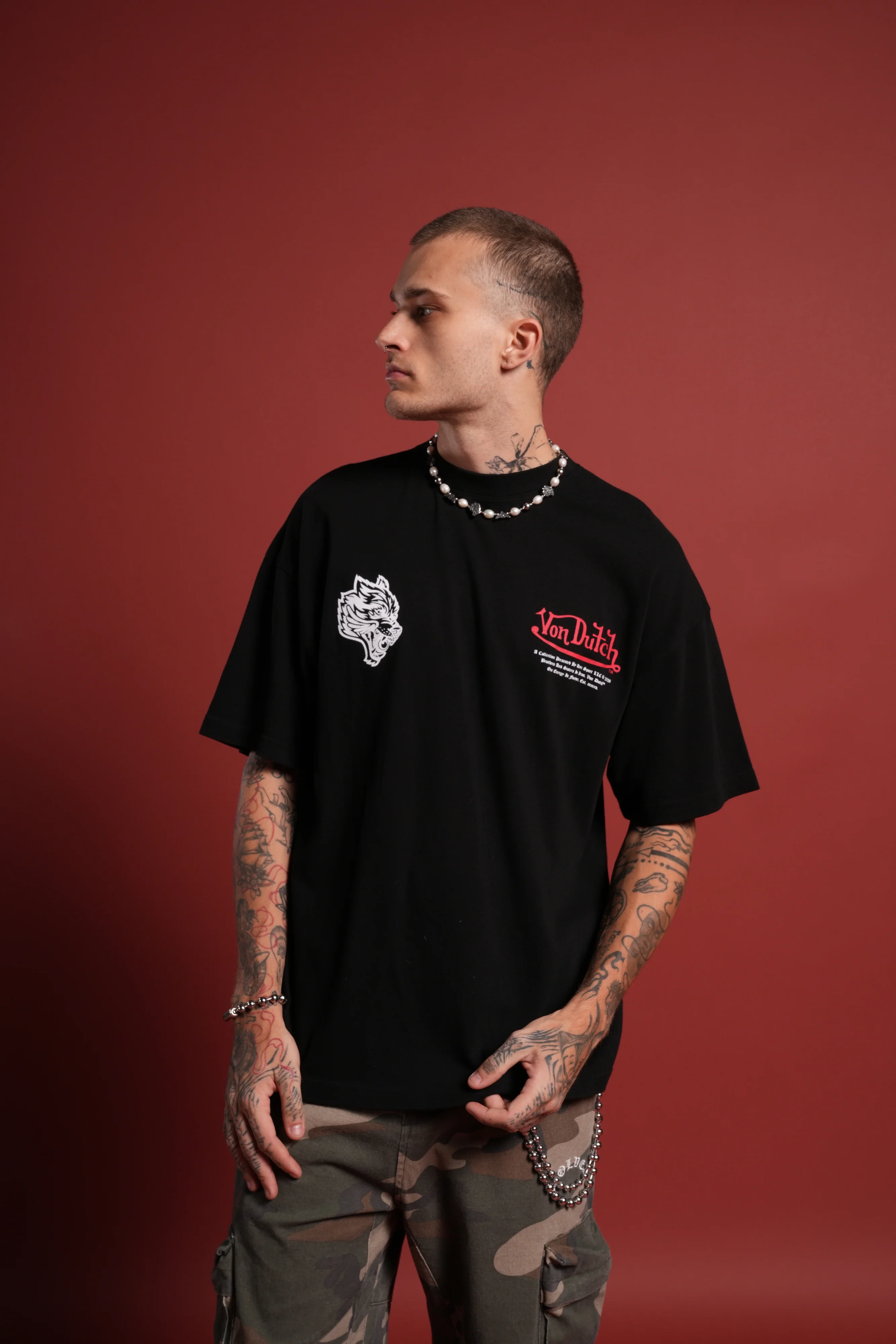 Eye of the Beholder Premium Oversized Tee in Black - Image 2