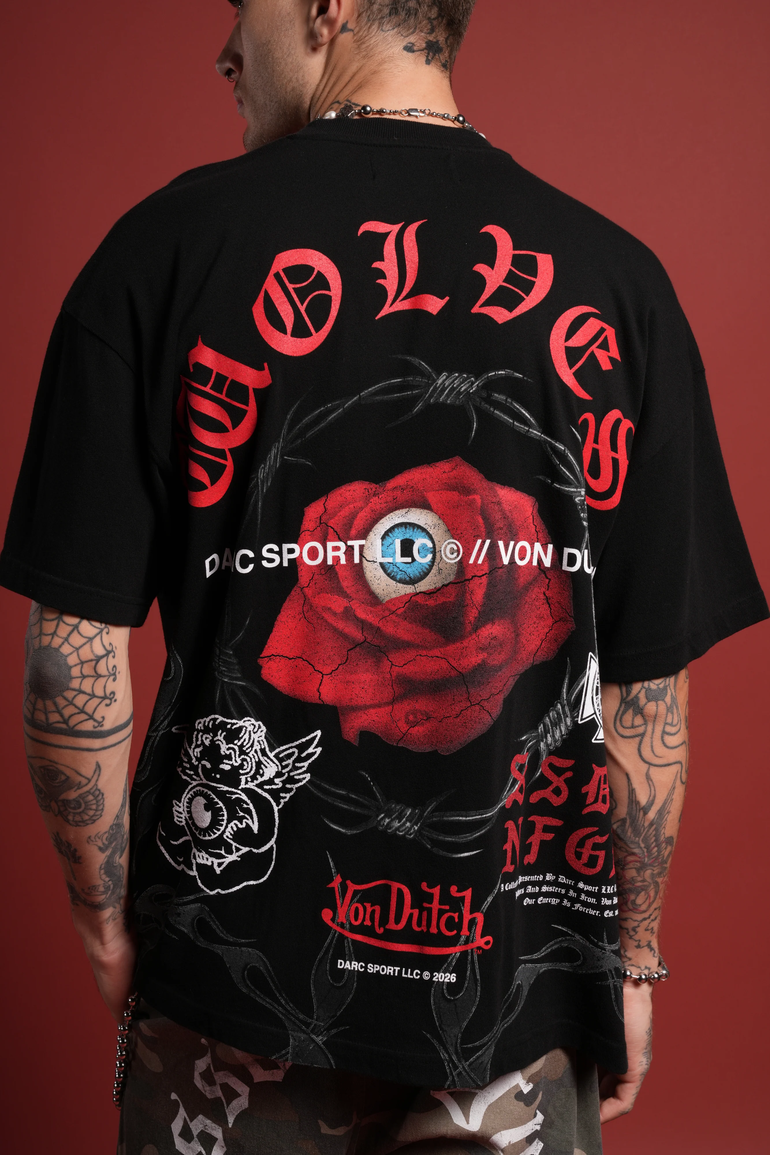 Eye of the Beholder Premium Oversized Tee in Black - Image 8