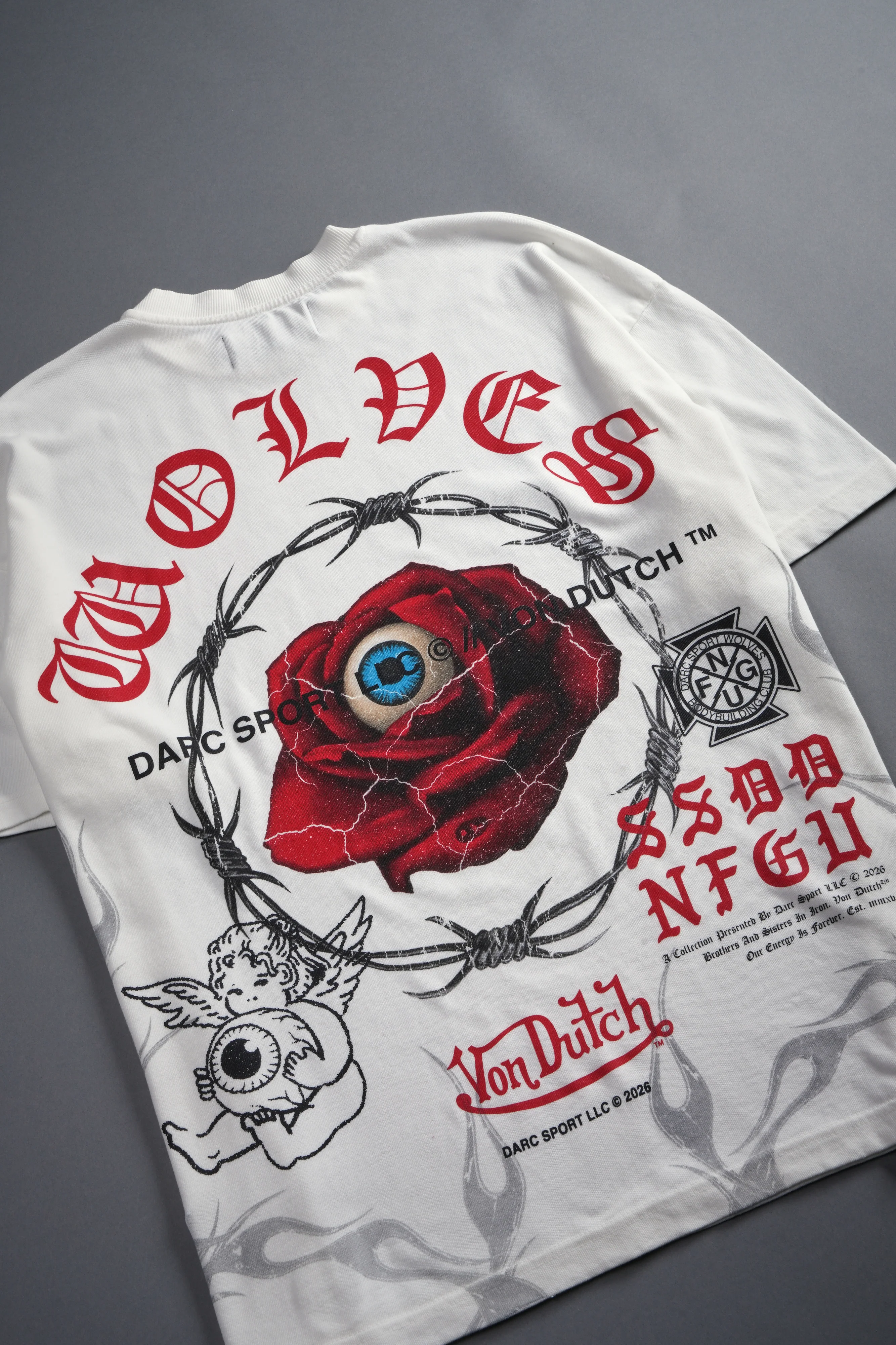 Eye of the Beholder Premium Oversized Tee in Cream - Image 7