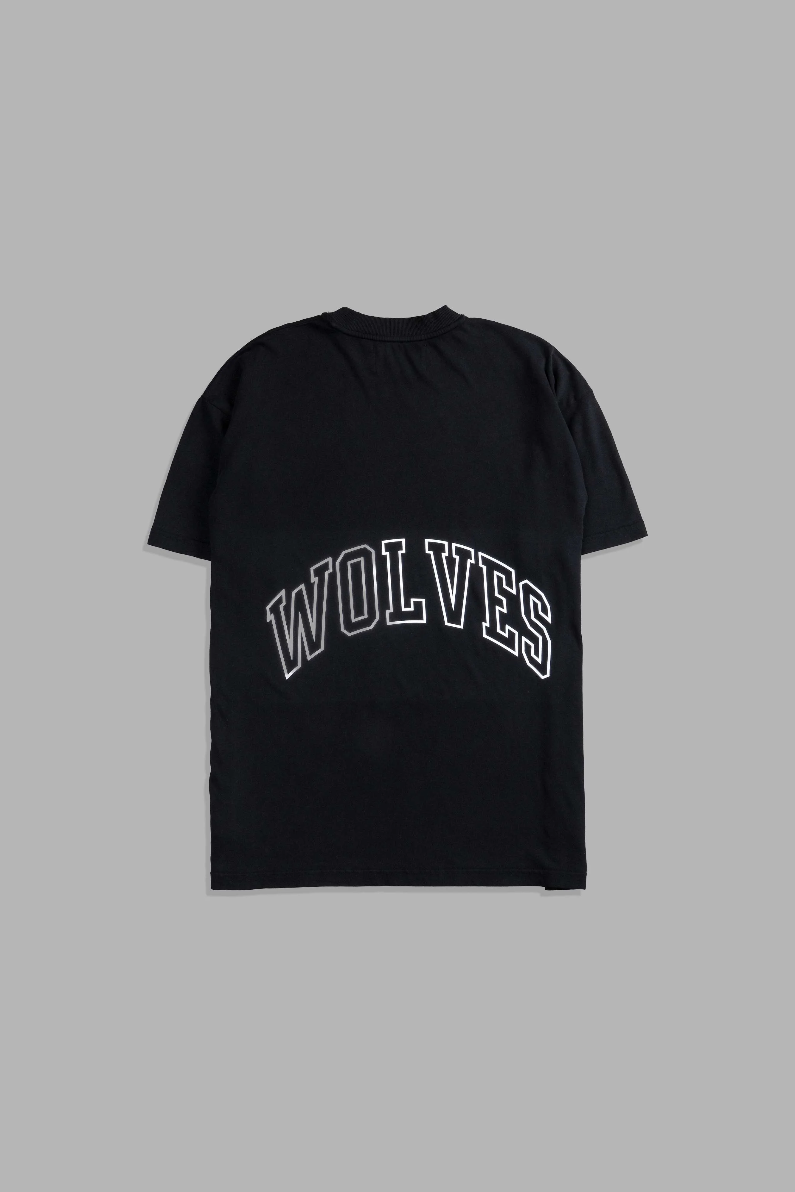 Eyes Of The Storm "Premium" Oversized Unisex Tee in Black/White - Image 2