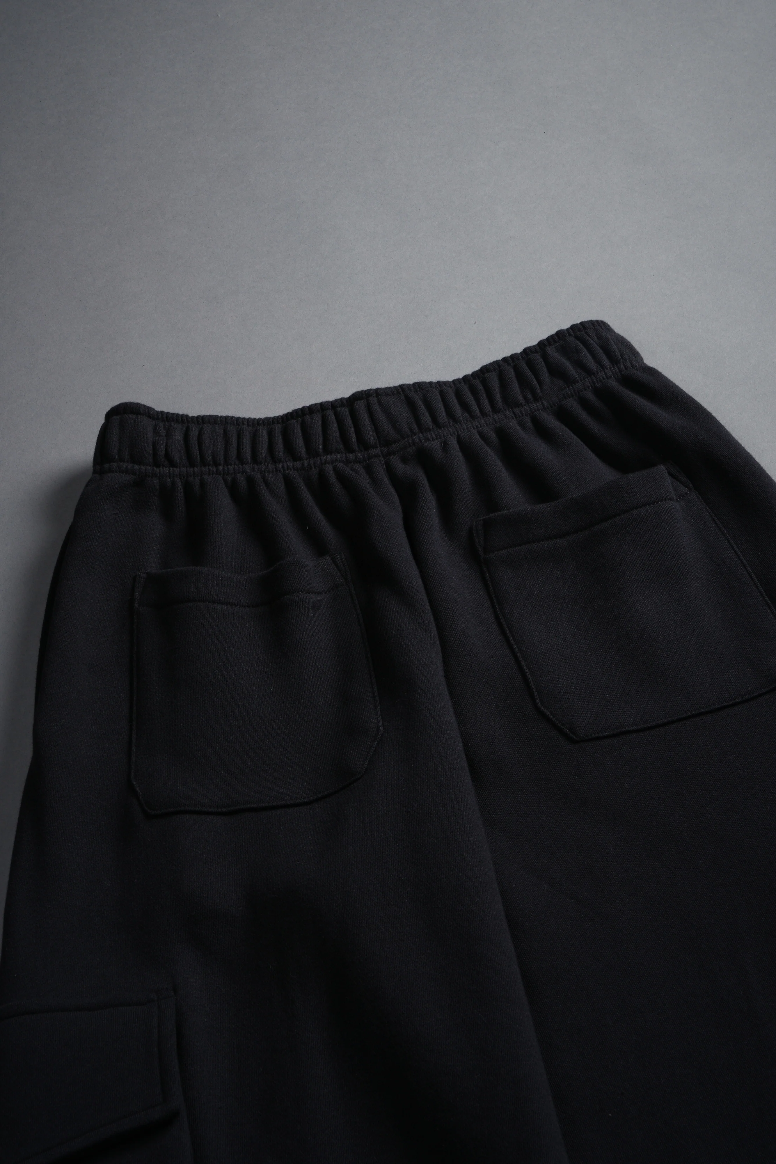 Faded Paisley Durst Cargo Sweats in Black - Image 5