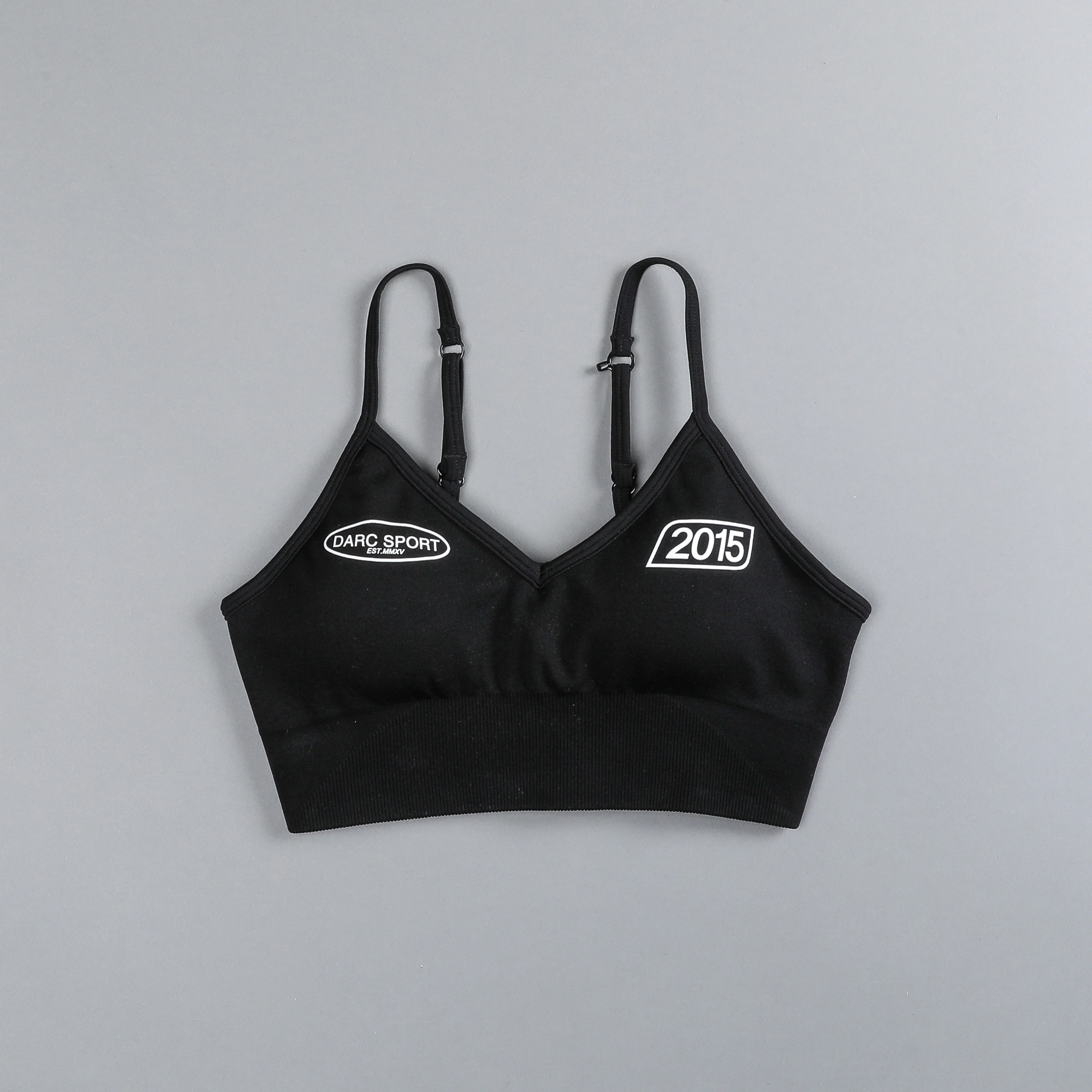 Faster "Everson Seamless" Sports Bra in Black - Image 3