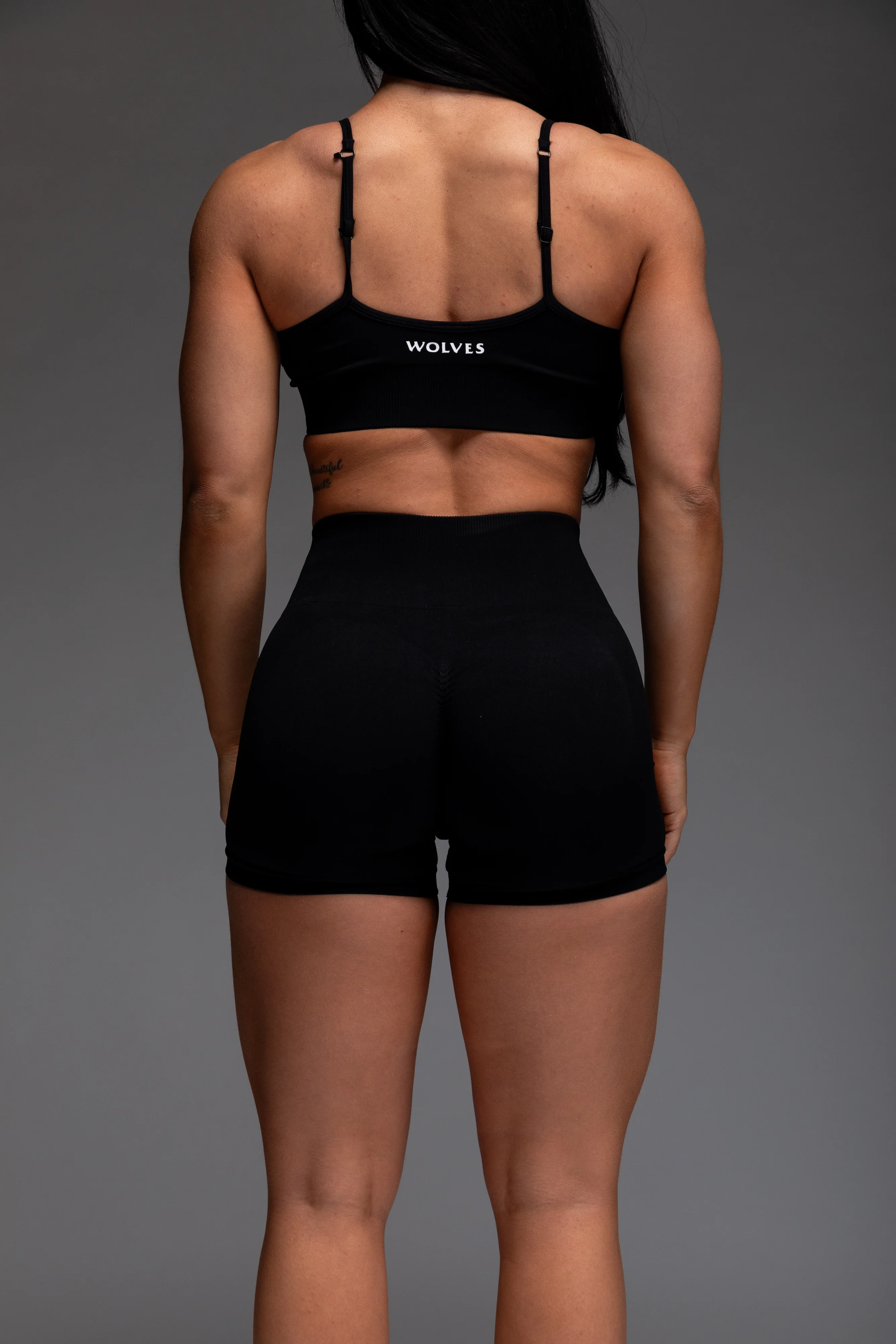 Faster Everson Seamless "Training" Shorts in Black - Image 6