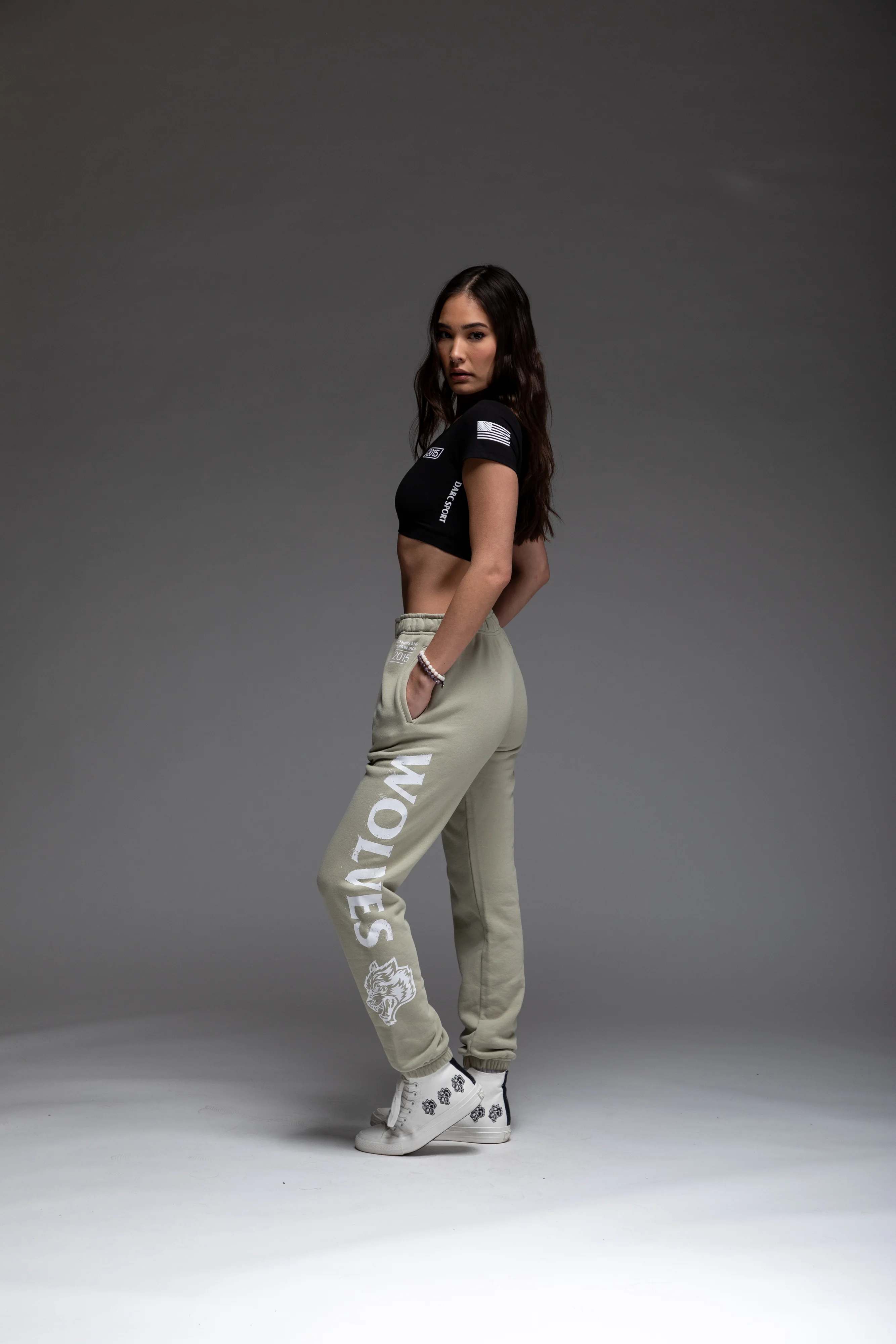 Faster S/S Grace "Energy" Top in Black - Image 6
