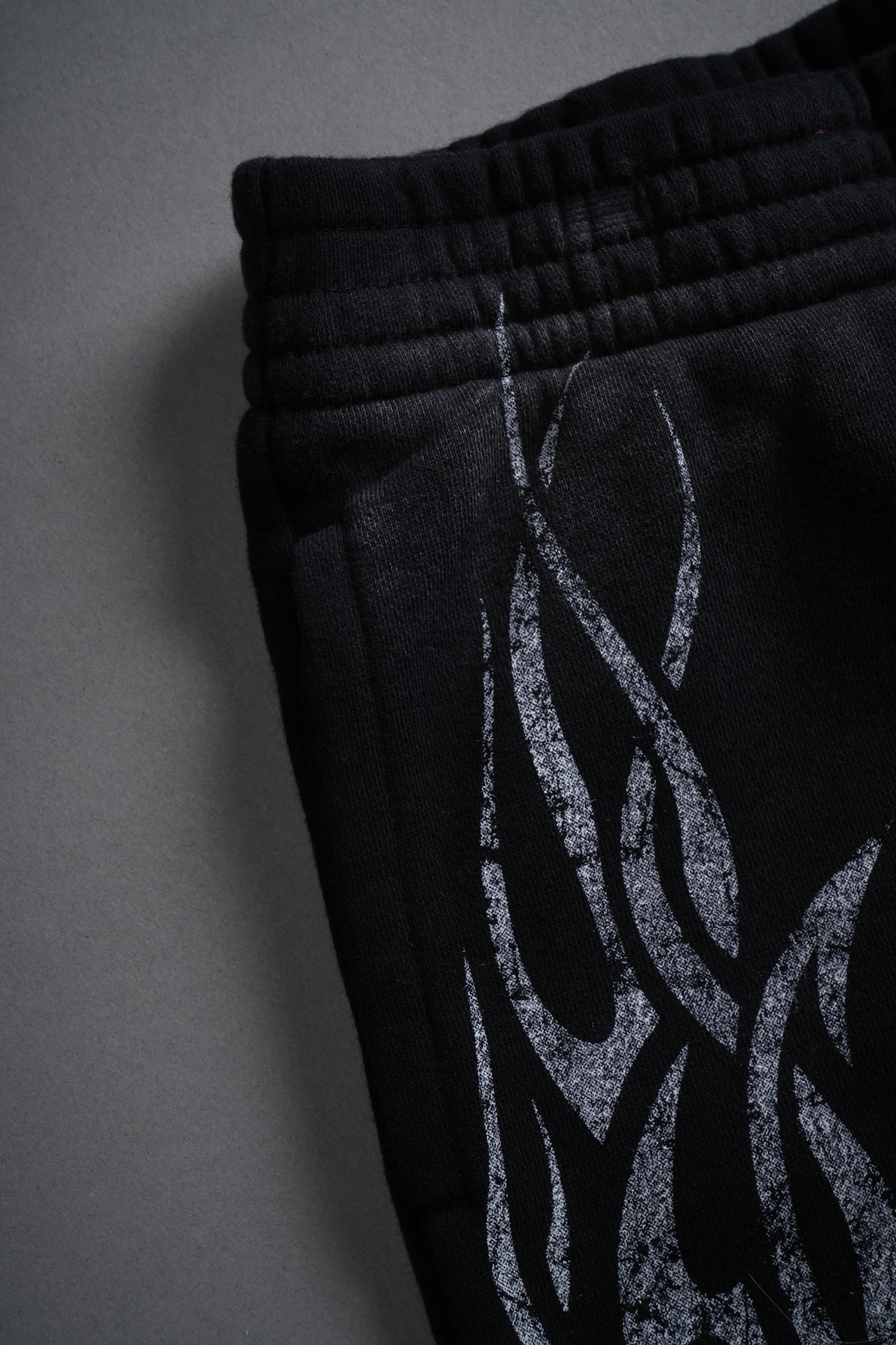 Finite Flame Ellie Sweat Shorts in Black Drift Wash - Image 11