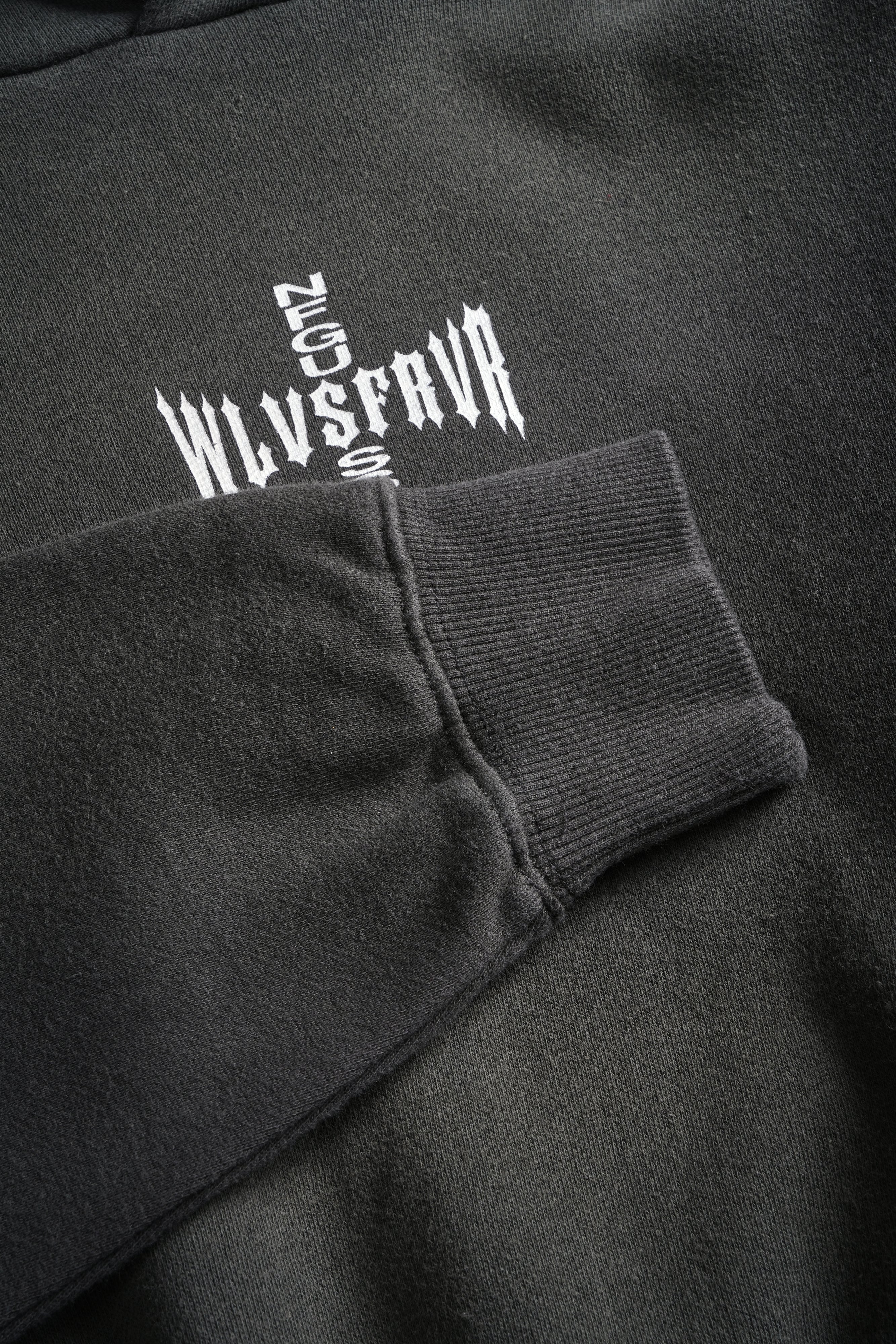 Finite Flame "Rose" She Hoodie in Wolf Gray Drift Wash - Image 7