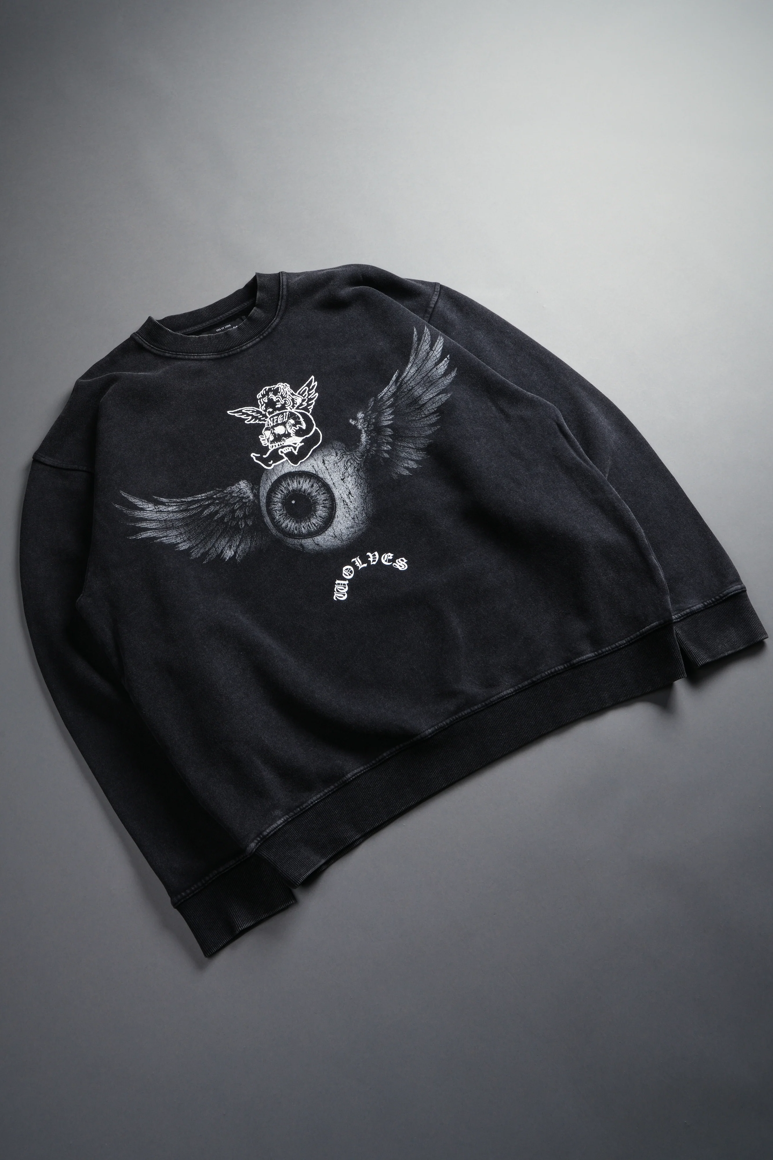 Flight Club London Crewneck in Black - Image 9