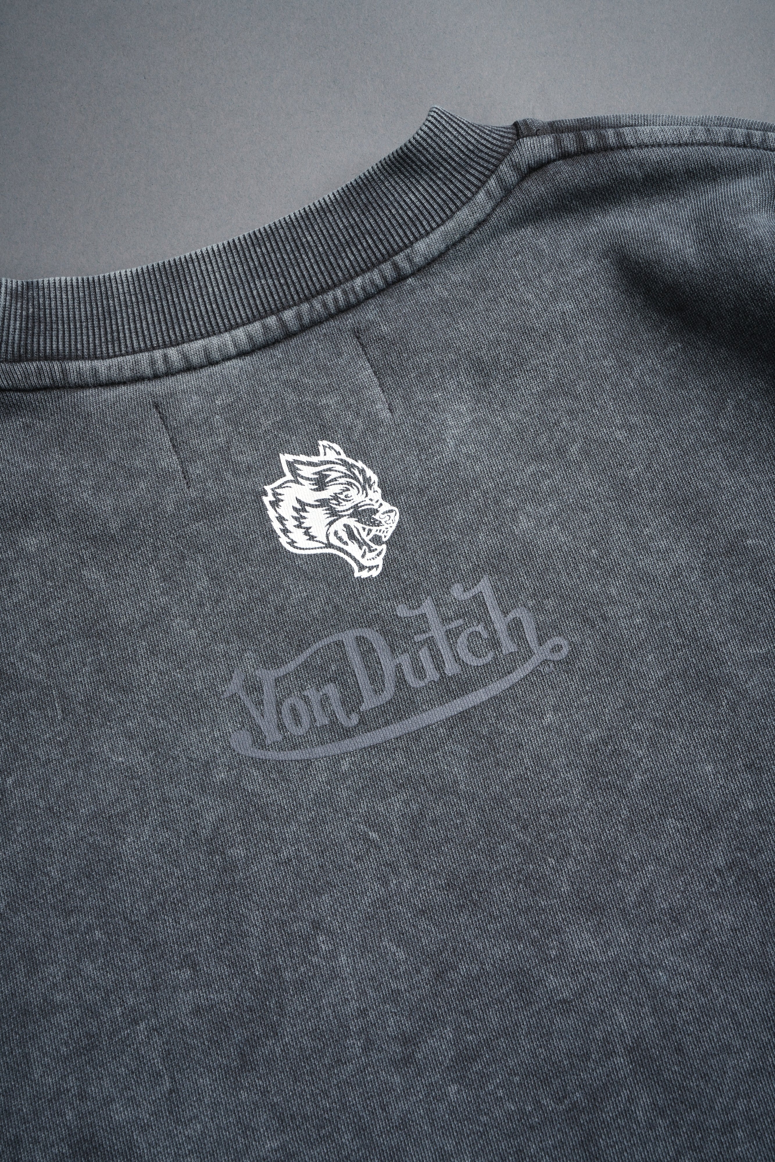 Flight Club London Crewneck in Wolf Gray - Image 10