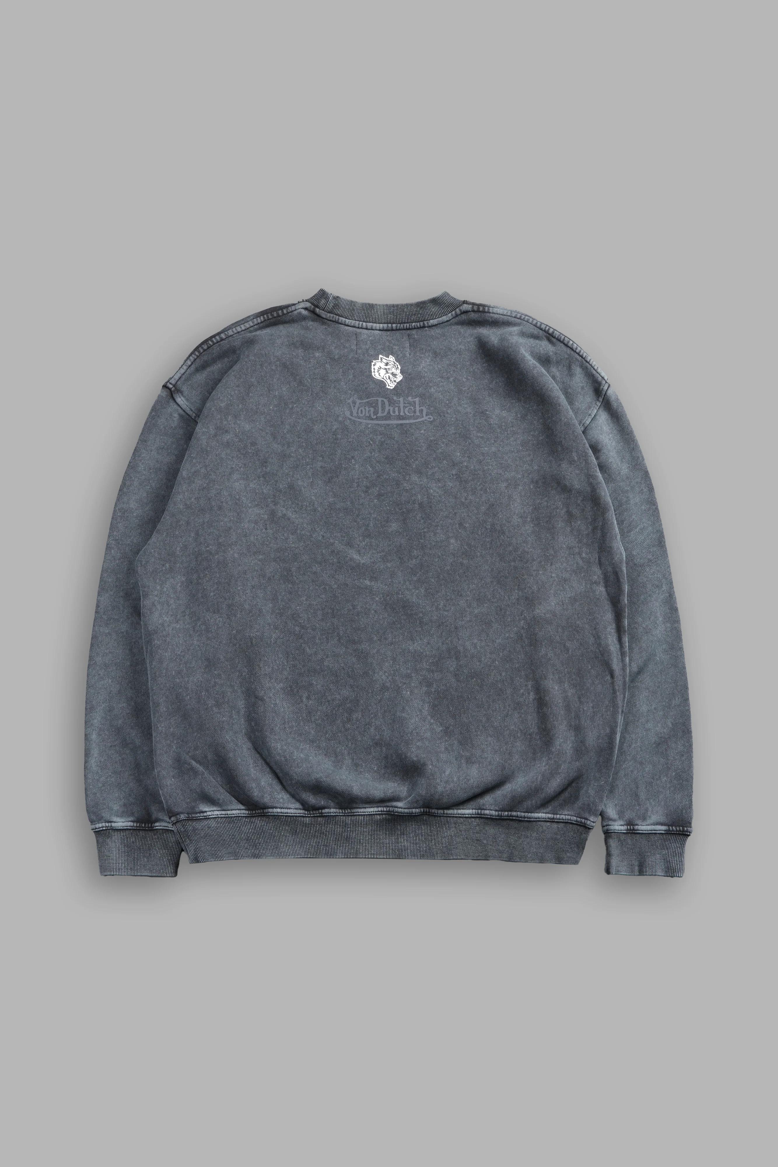 Flight Club London Crewneck in Wolf Gray - Image 3