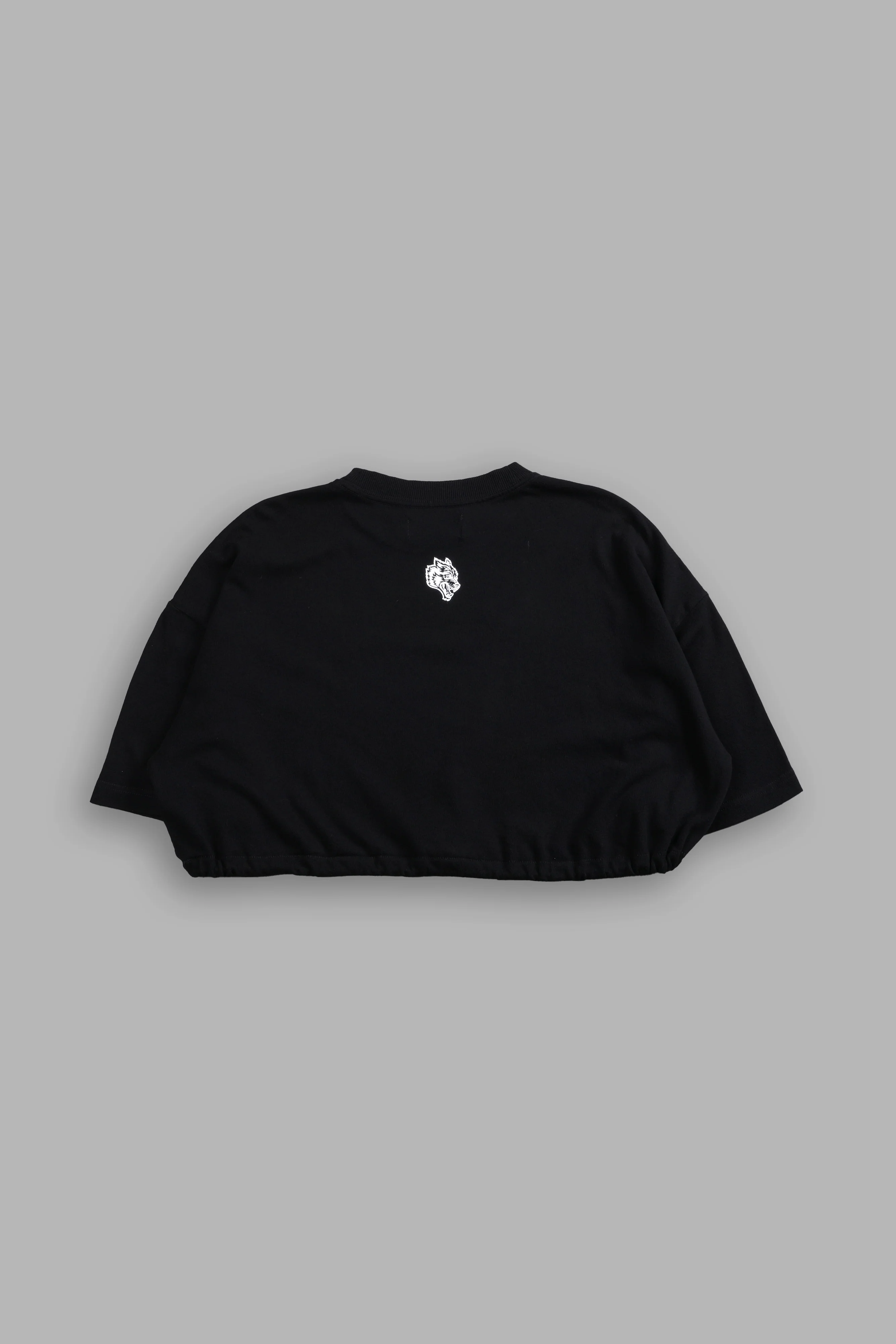 Forged From Iron Bungee Cropped Tee in Black - Image 4