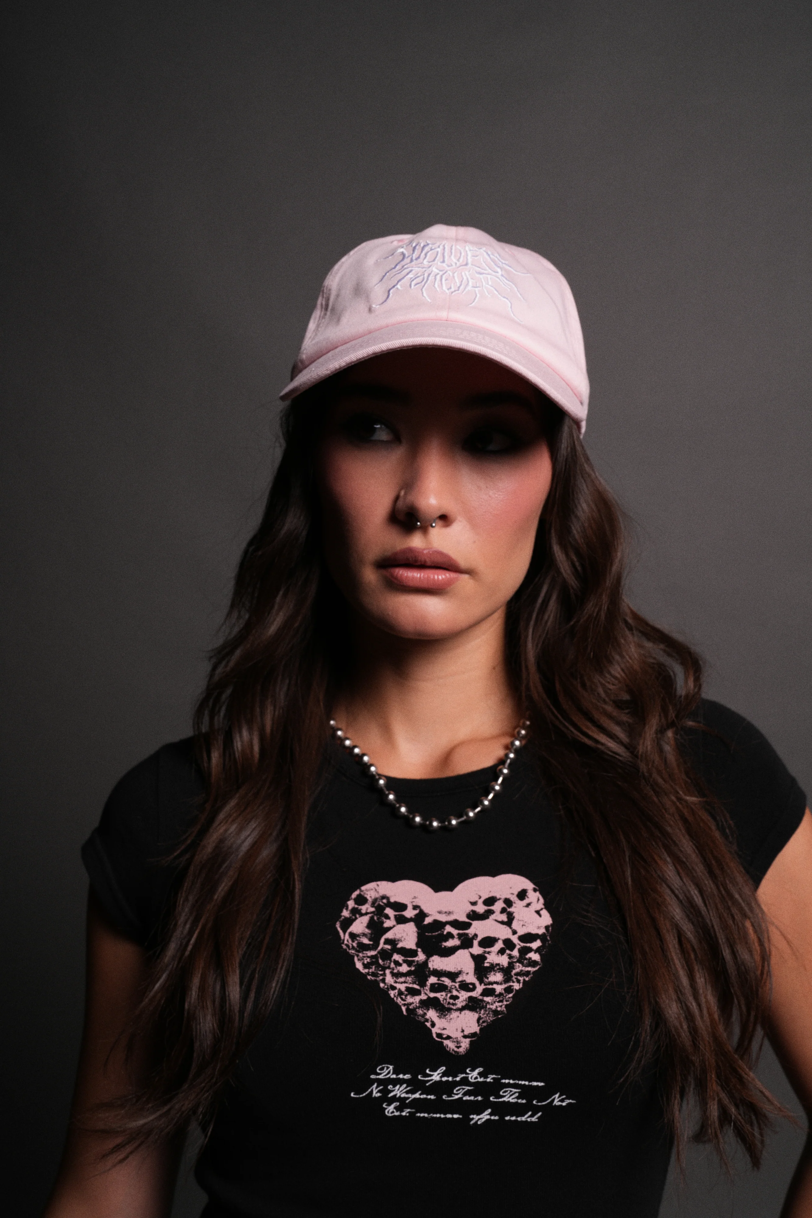Forged From Iron Dad Hat V2 in Cloud Pink - Image 2