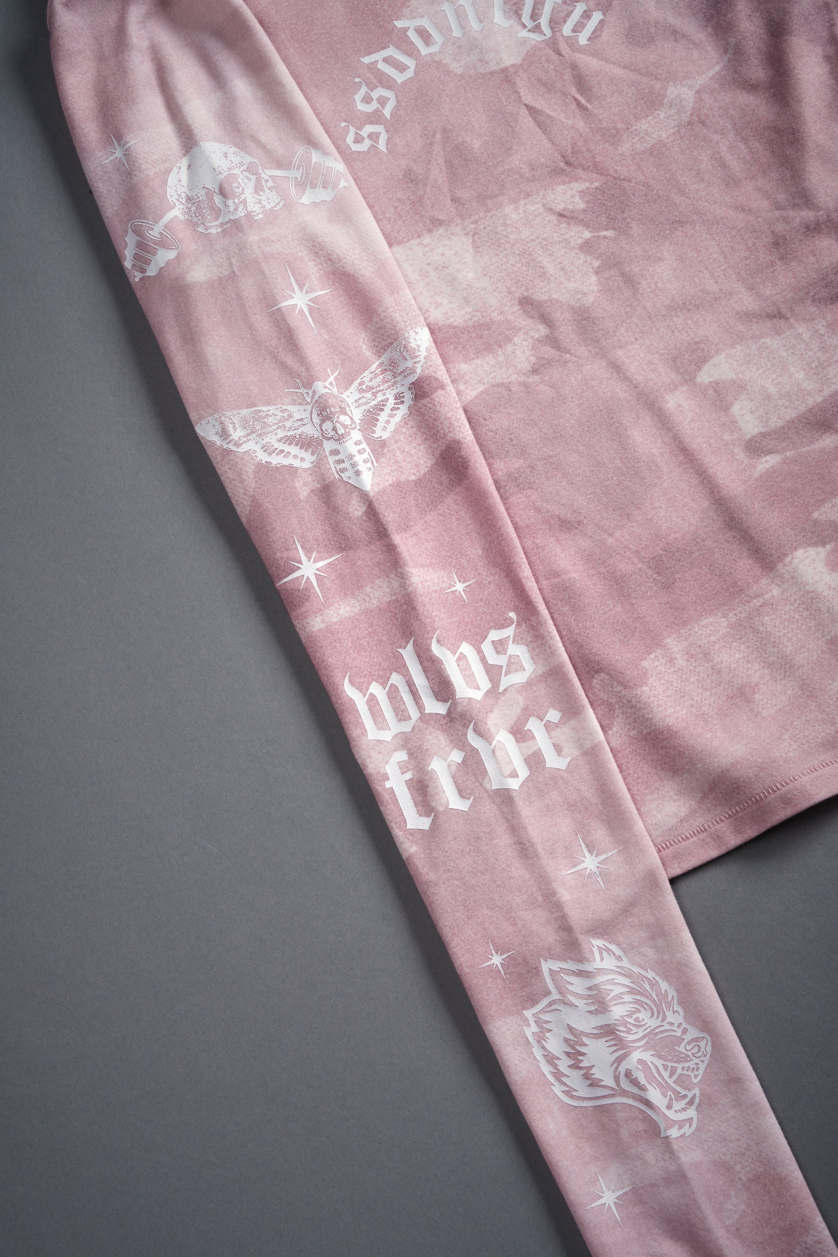 FRVR in the Stars "Eden" L/S Tee in Blush Vintage Woodland Camo - Image 6
