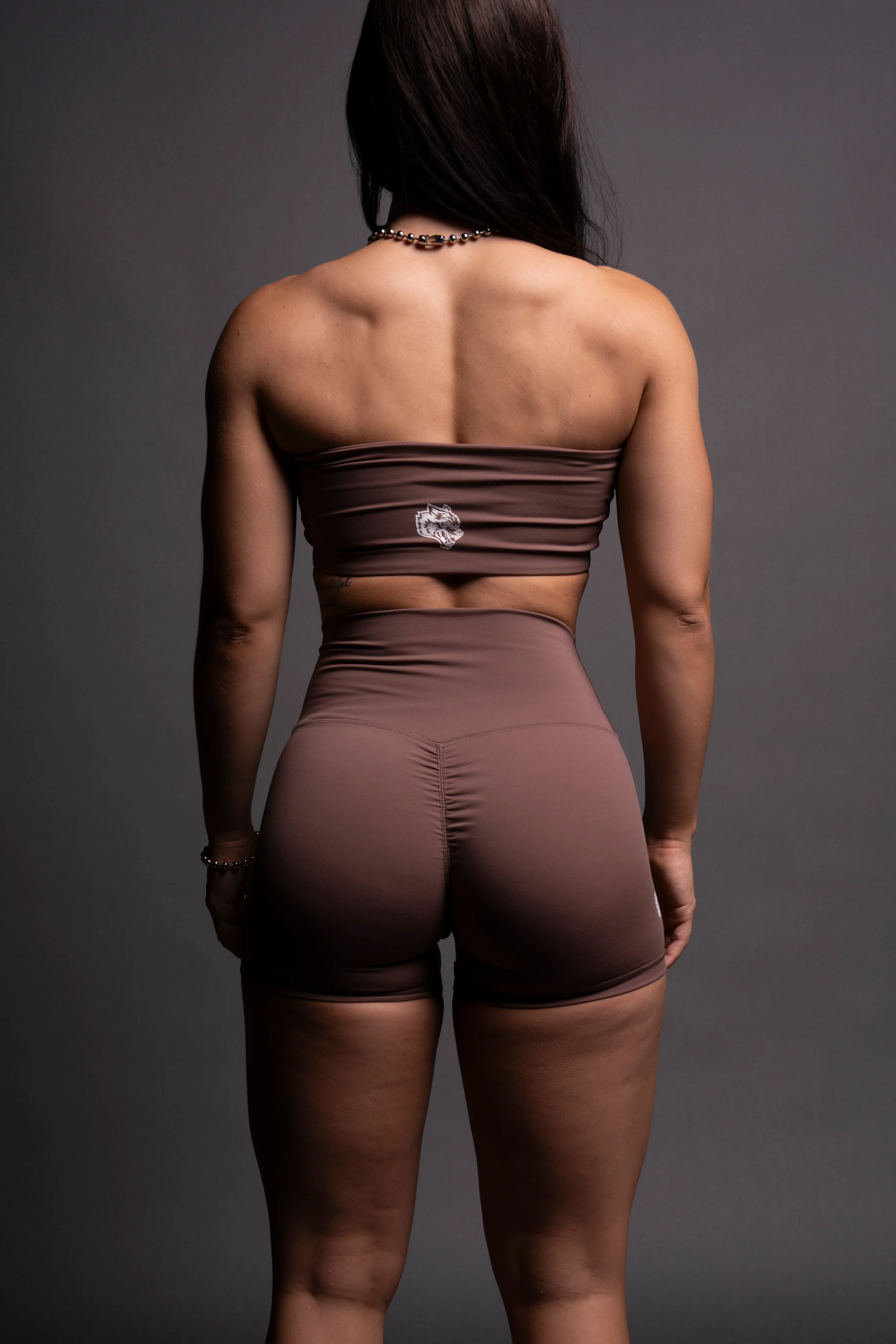 Guidance "Energy" Pump Shorts in Shadow Mauve - Image 7