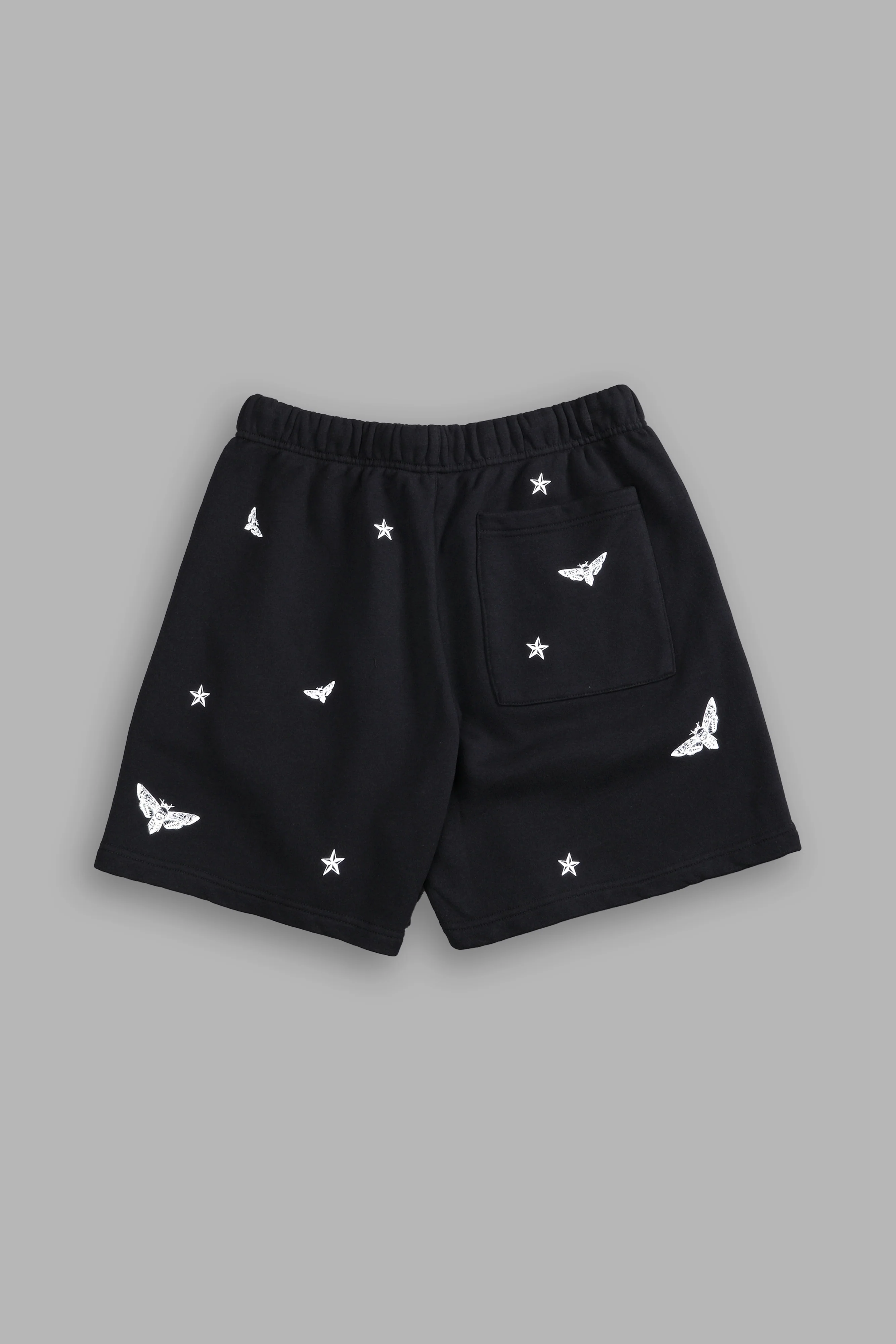 Guidance Post Lounge Sweat Shorts in Black - Image 2