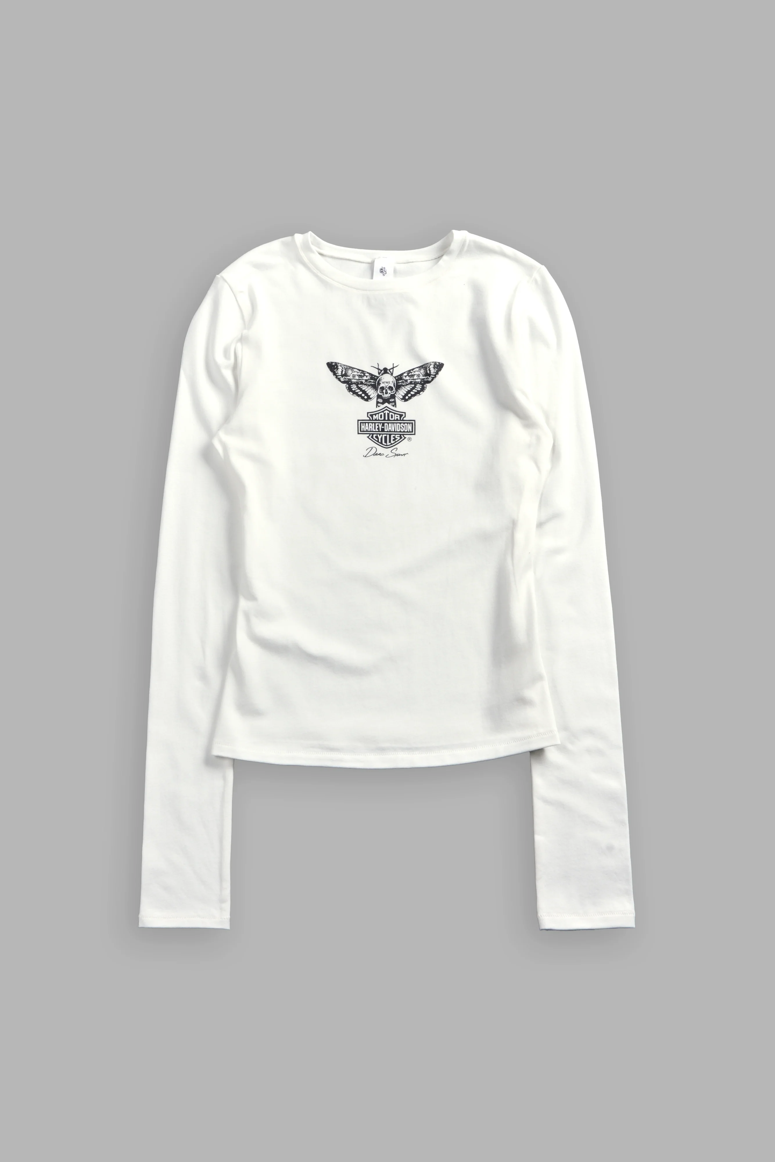 H-D Moth "Eden" L/S Tee in Cream - Image 7