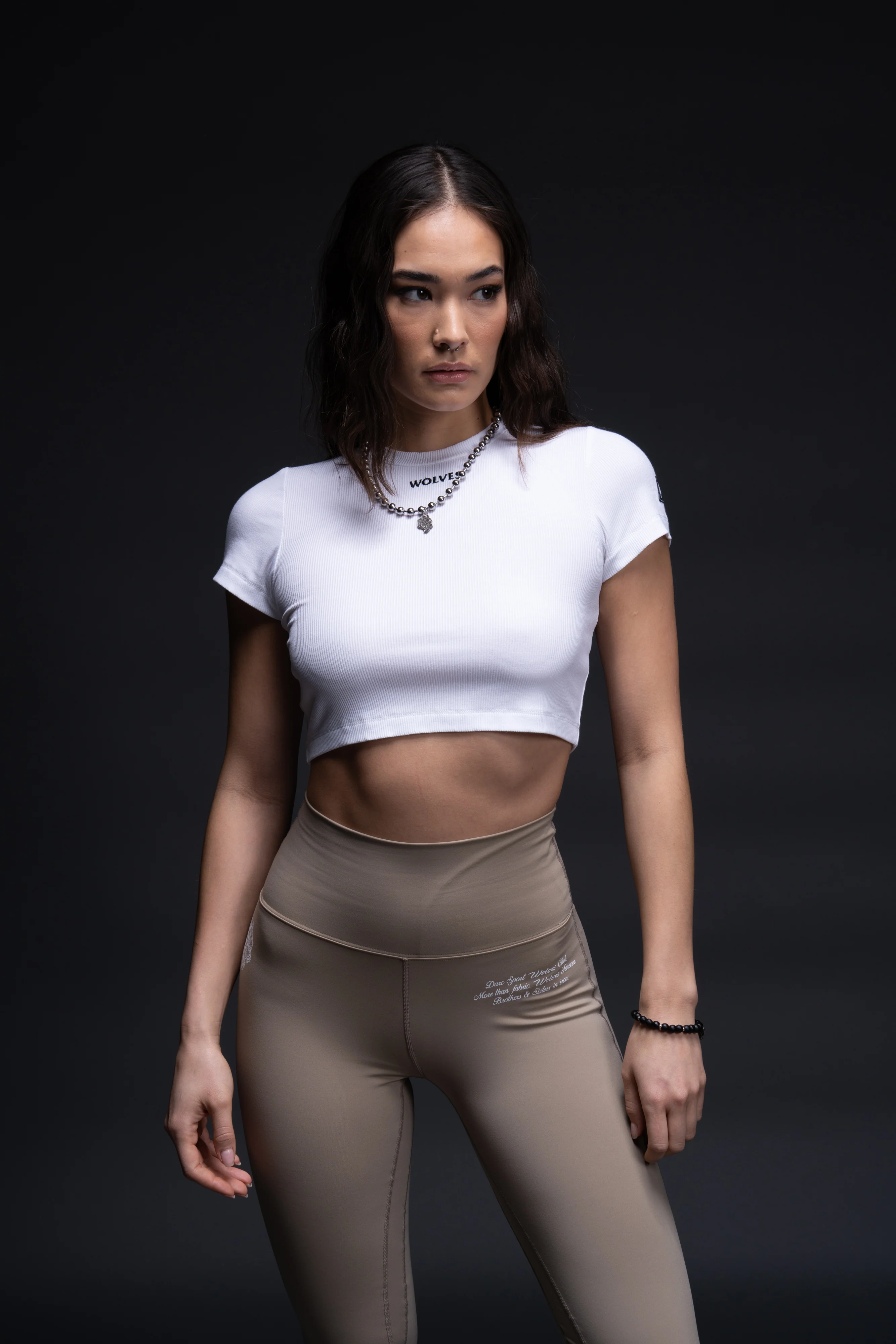 Hardcore "Kara" Tee in White - Image 6