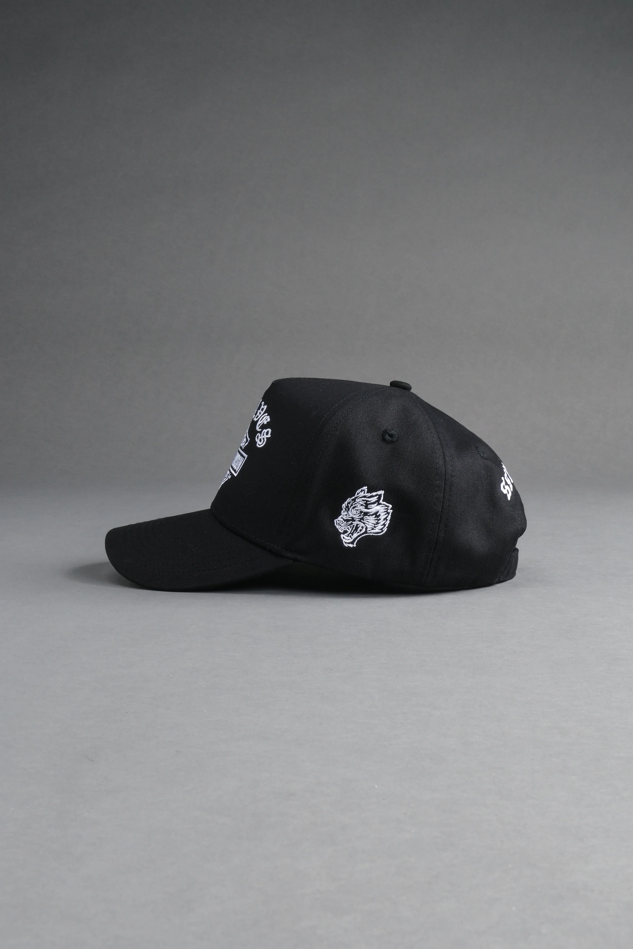 Harley-Davidson Wolves 5 Panel Hat in Black - Image 3