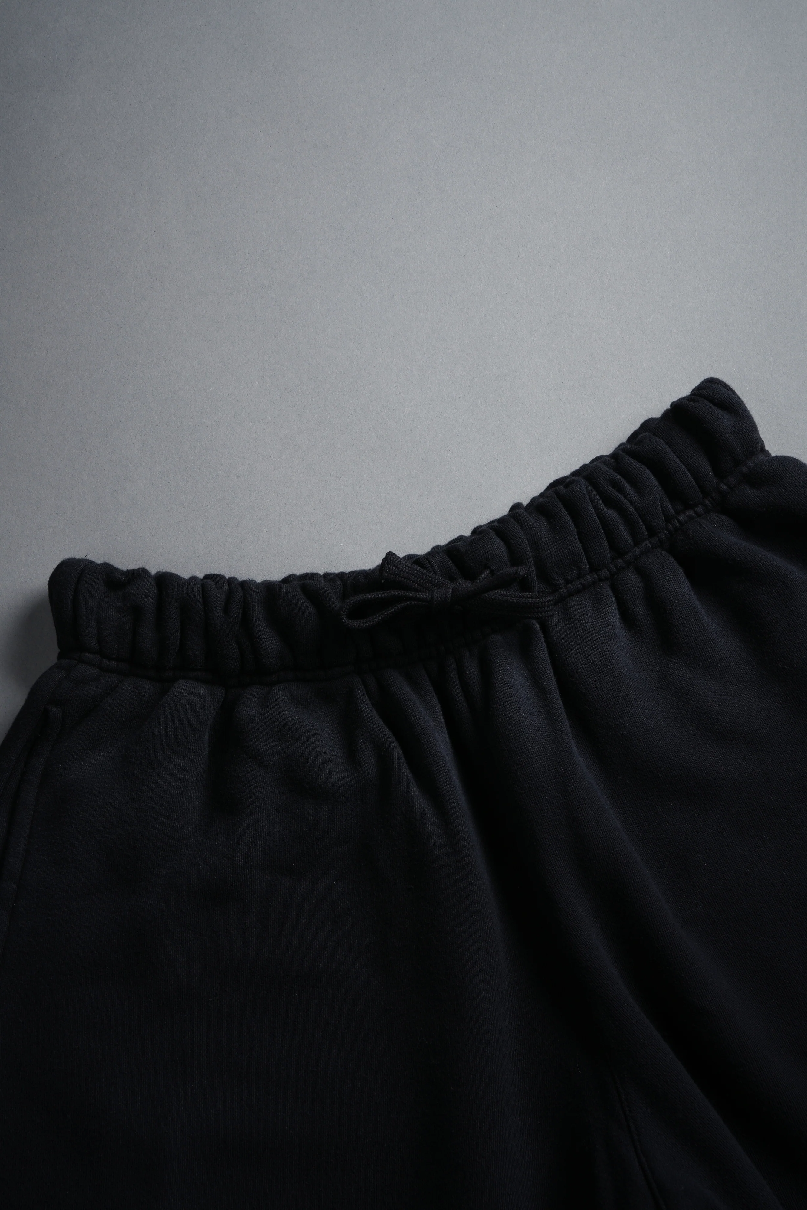 Harley-Davidson Wolves Oversized Post Lounge Sweat Shorts V2 in Black Drift Wash - Image 10