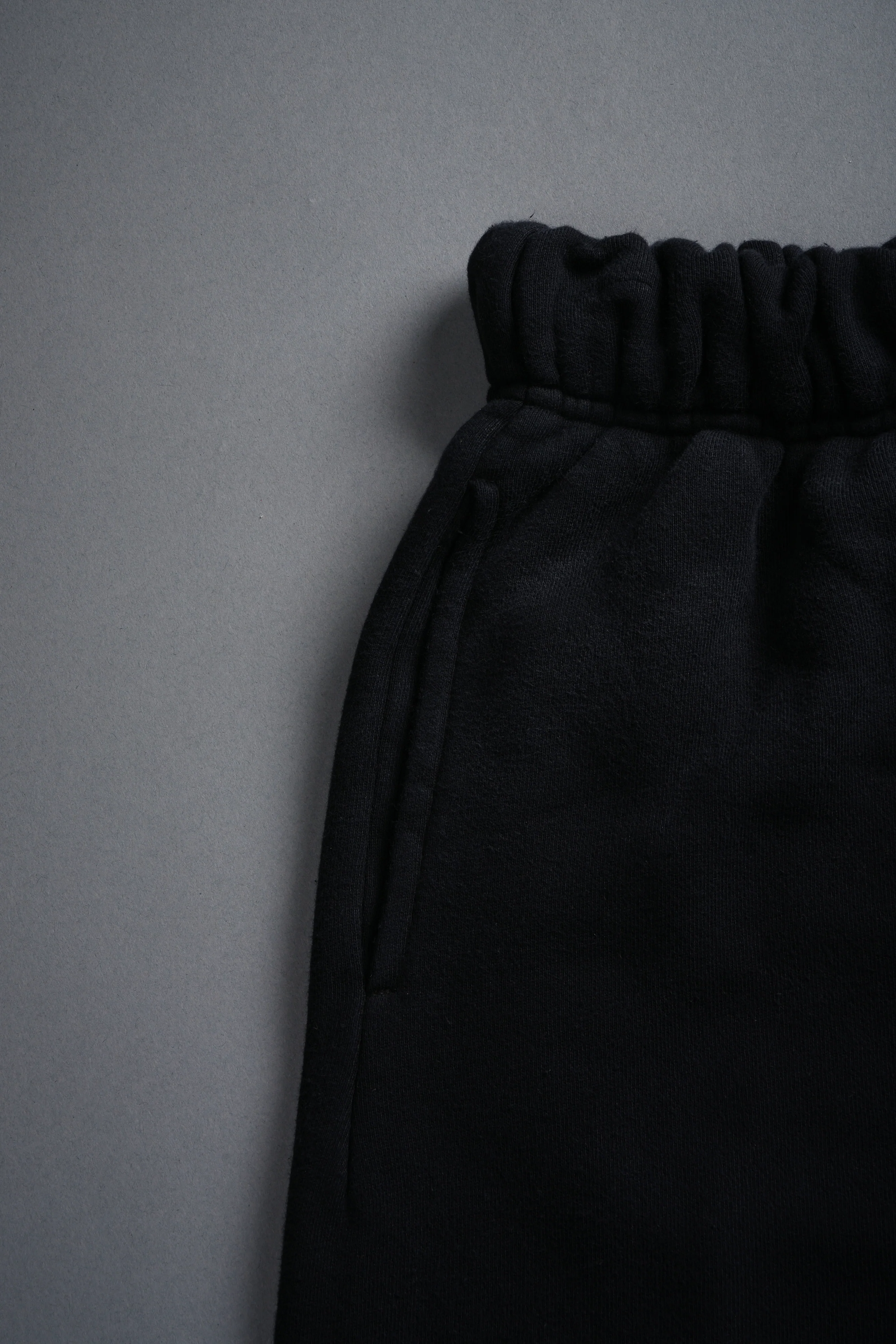 Harley-Davidson Wolves Oversized Post Lounge Sweat Shorts V2 in Black Drift Wash - Image 11