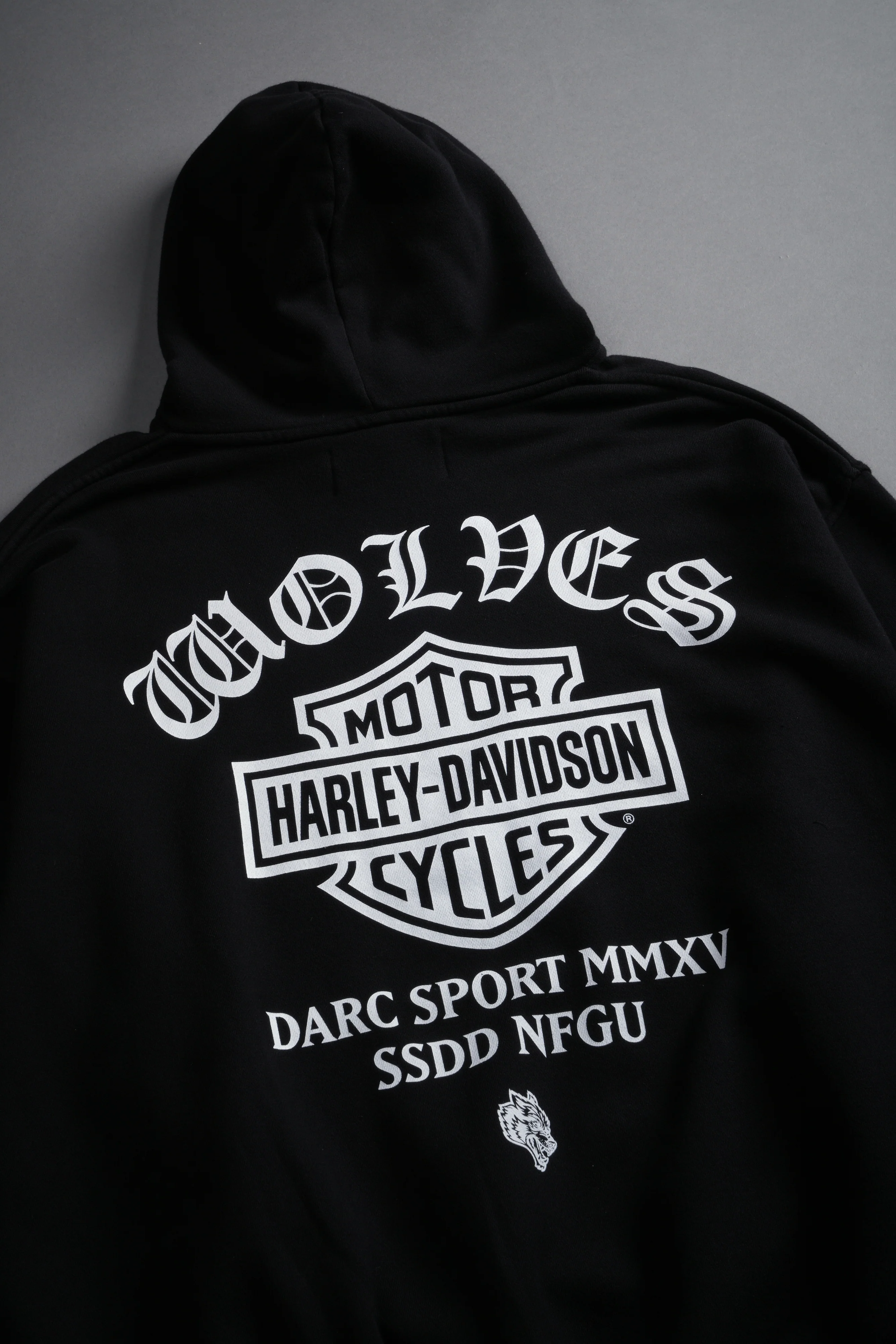 Harley-Davidson Wolves "Pierce" Hoodie in Black - Image 10