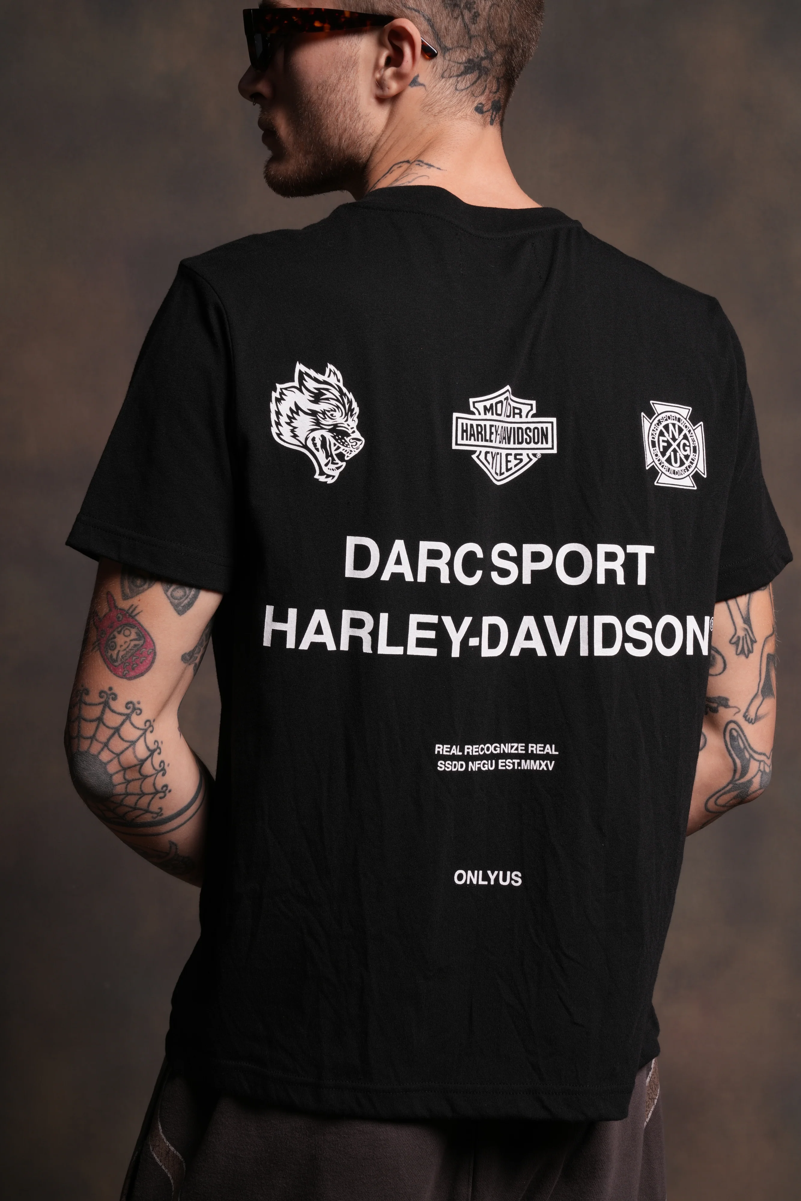 Harley-Davidson X Darc Sport "J. Dean" Premium Tee in Black - Image 6