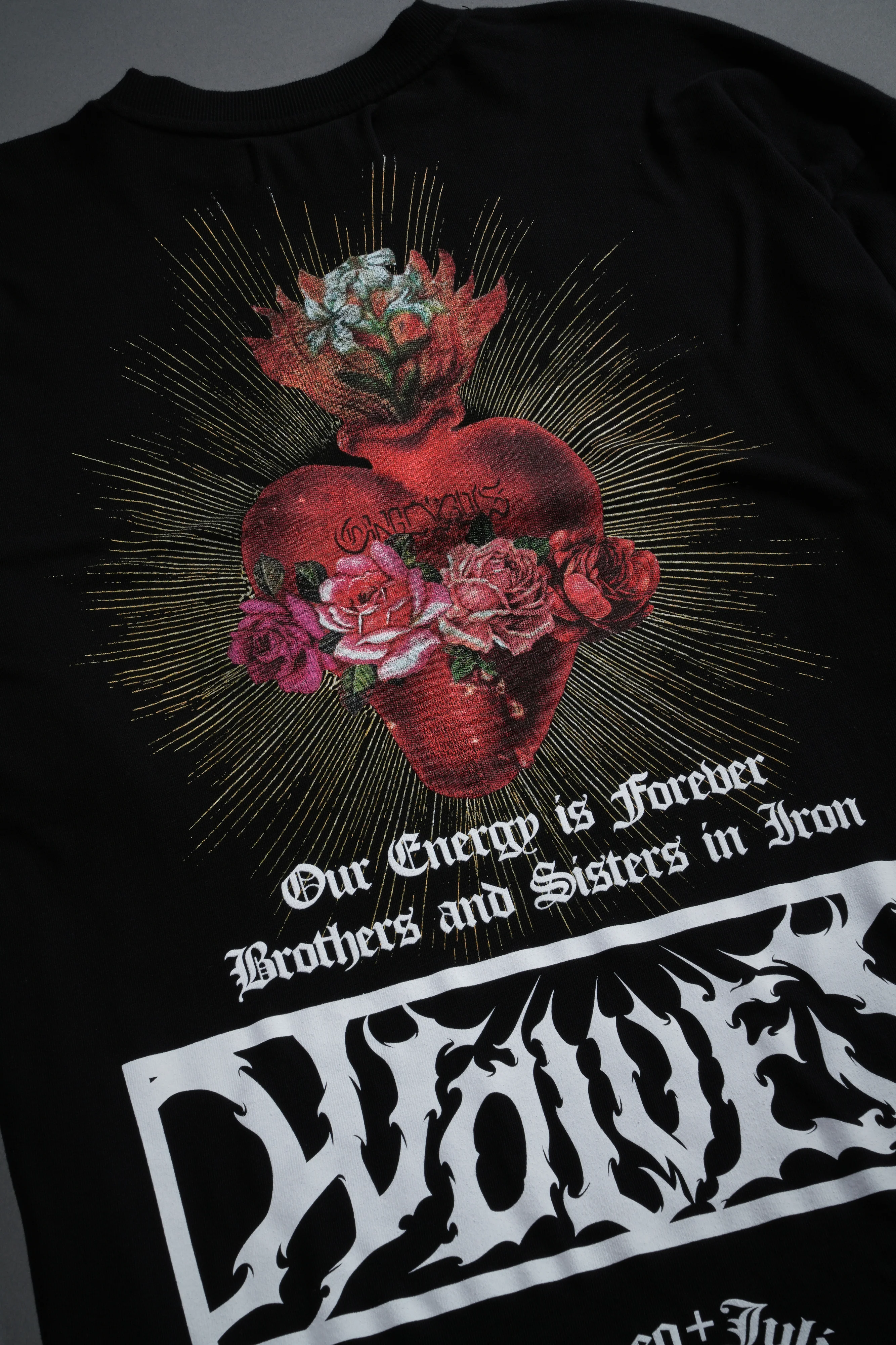 Heart Oath Premium Oversized Tee in Black - Image 11