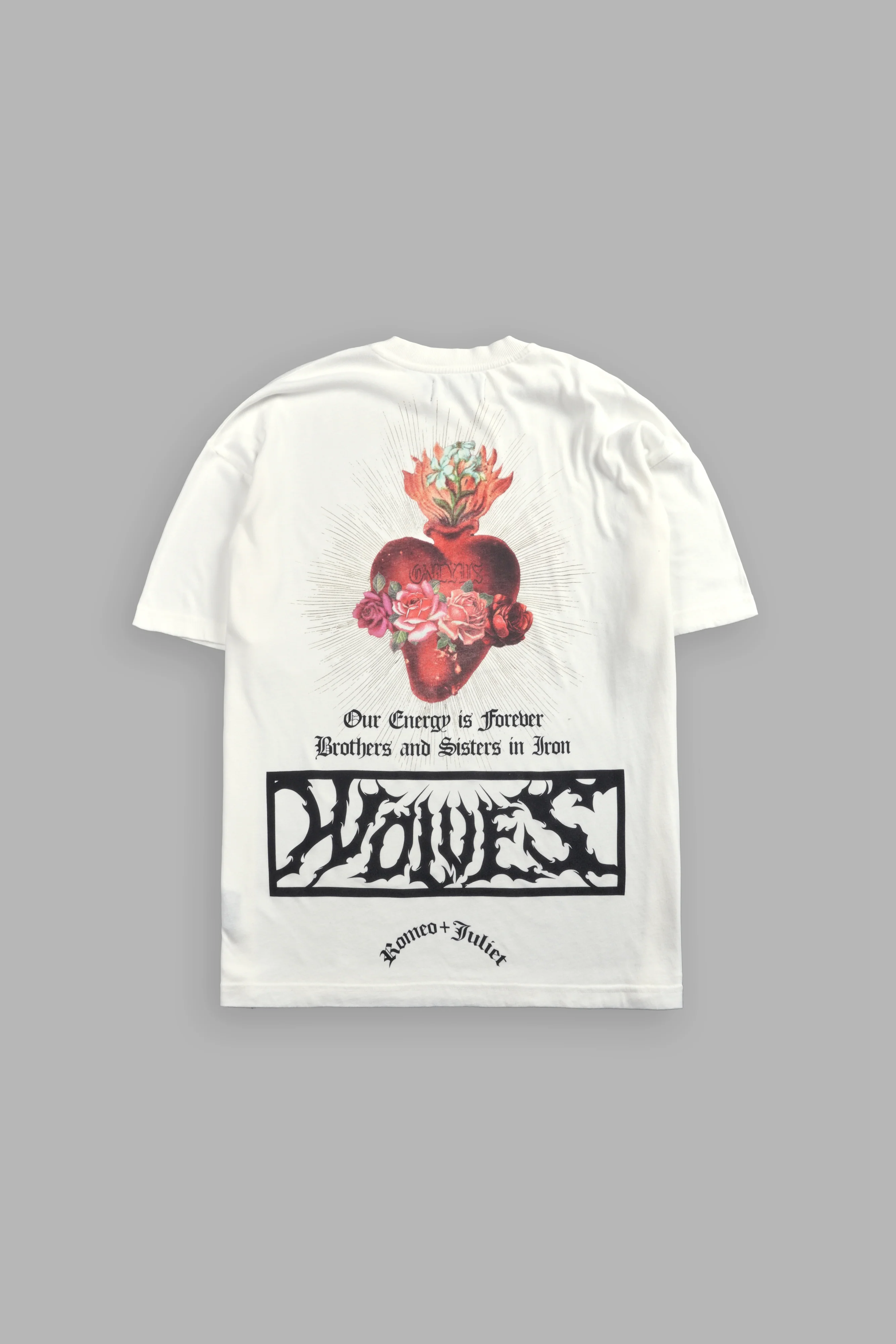 Heart Oath Premium Oversized Tee in Cream
