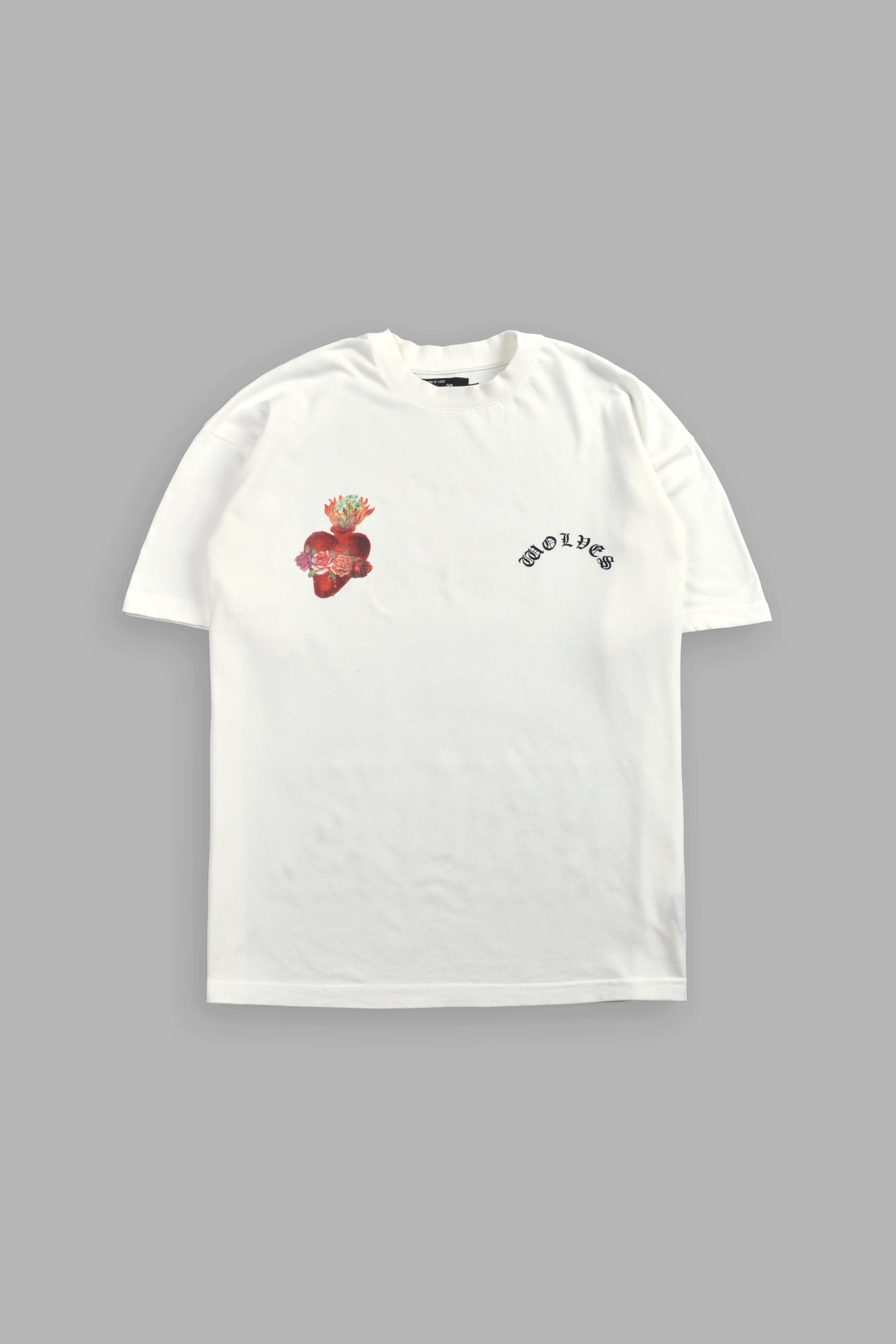 Heart Oath Premium Oversized Tee in Cream - Image 3