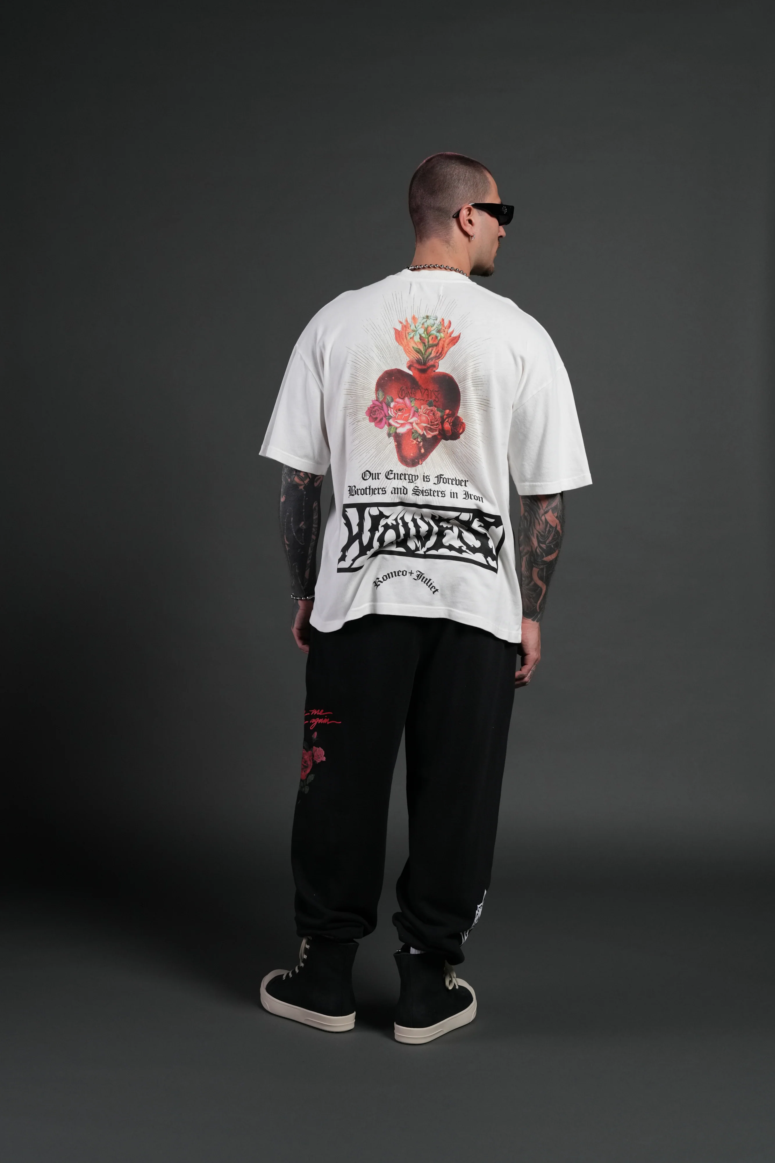 Heart Oath Premium Oversized Tee in Cream - Image 6