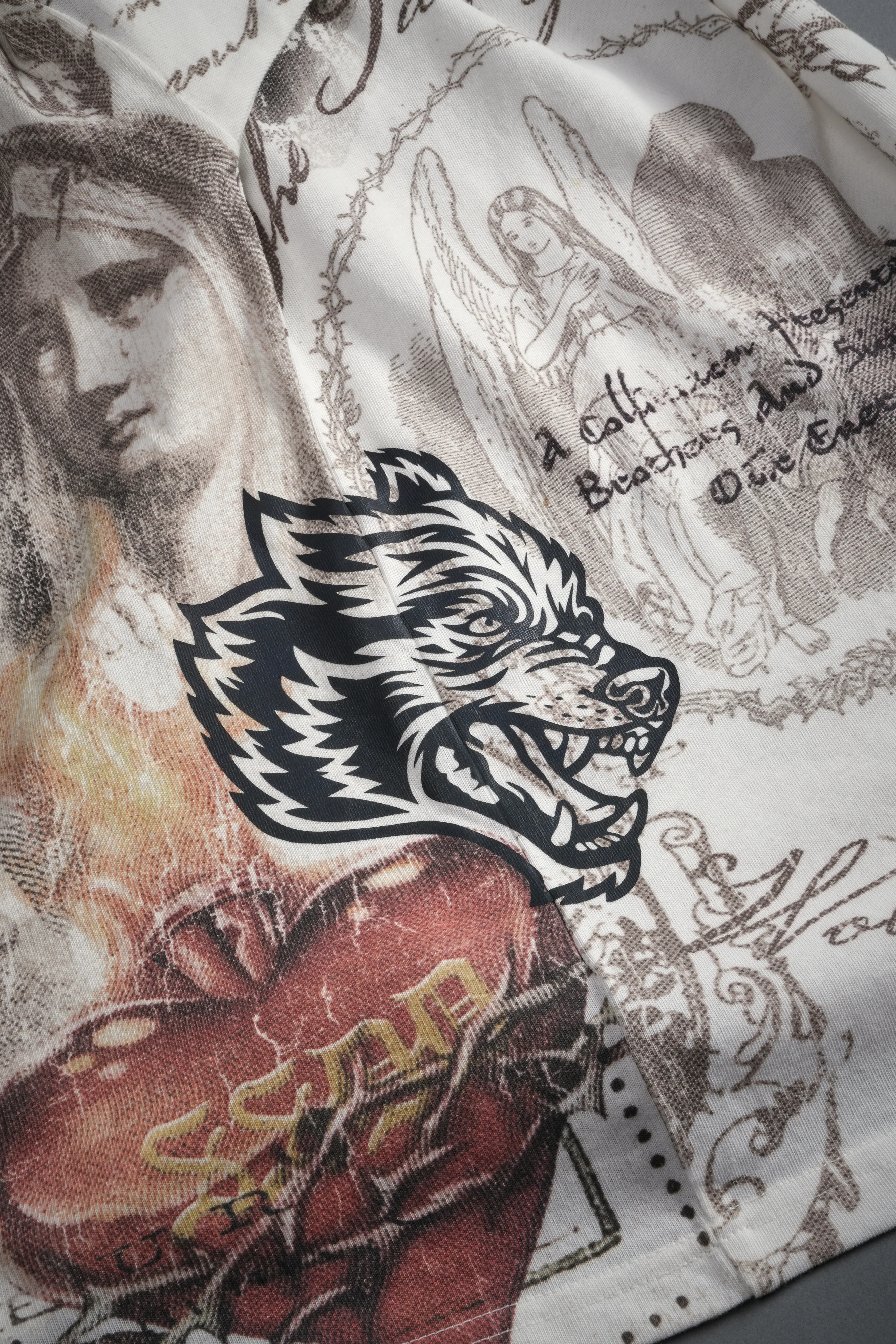 Heart of Thorns Premium Oversized Tee in Cream - Image 14