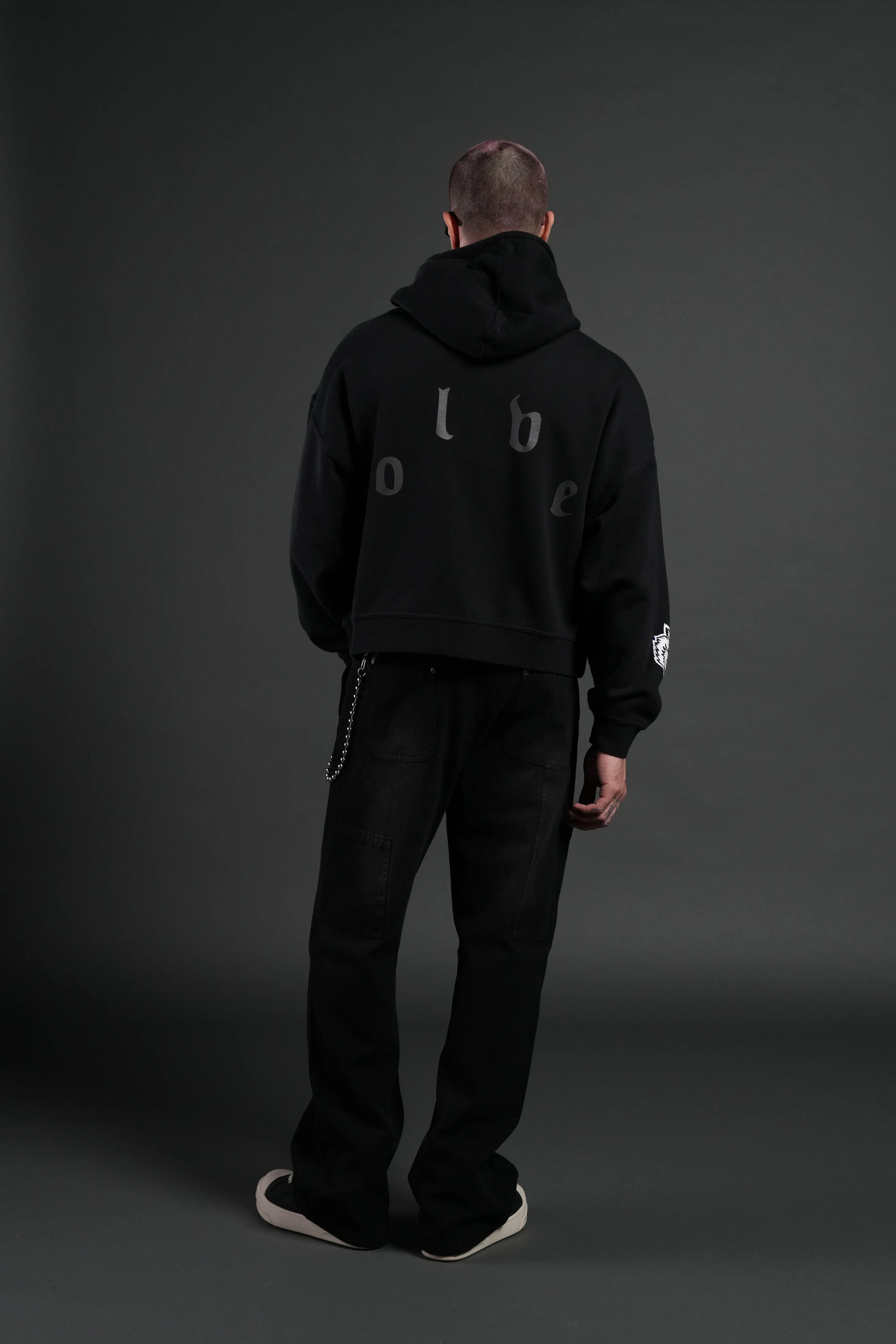 Heart of Thorns Vex Double Zip Hoodie in Black - Image 6