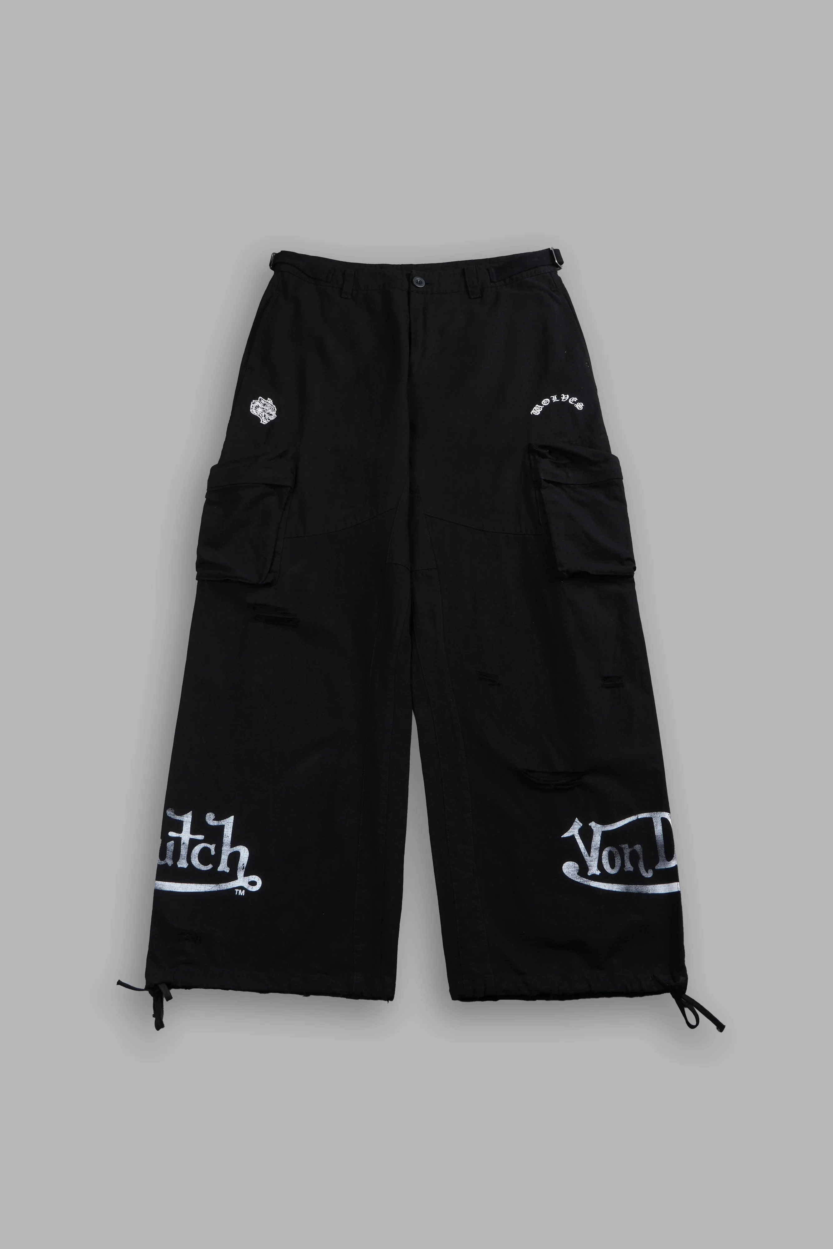 Hellbound Duke Cargo Pants in Black