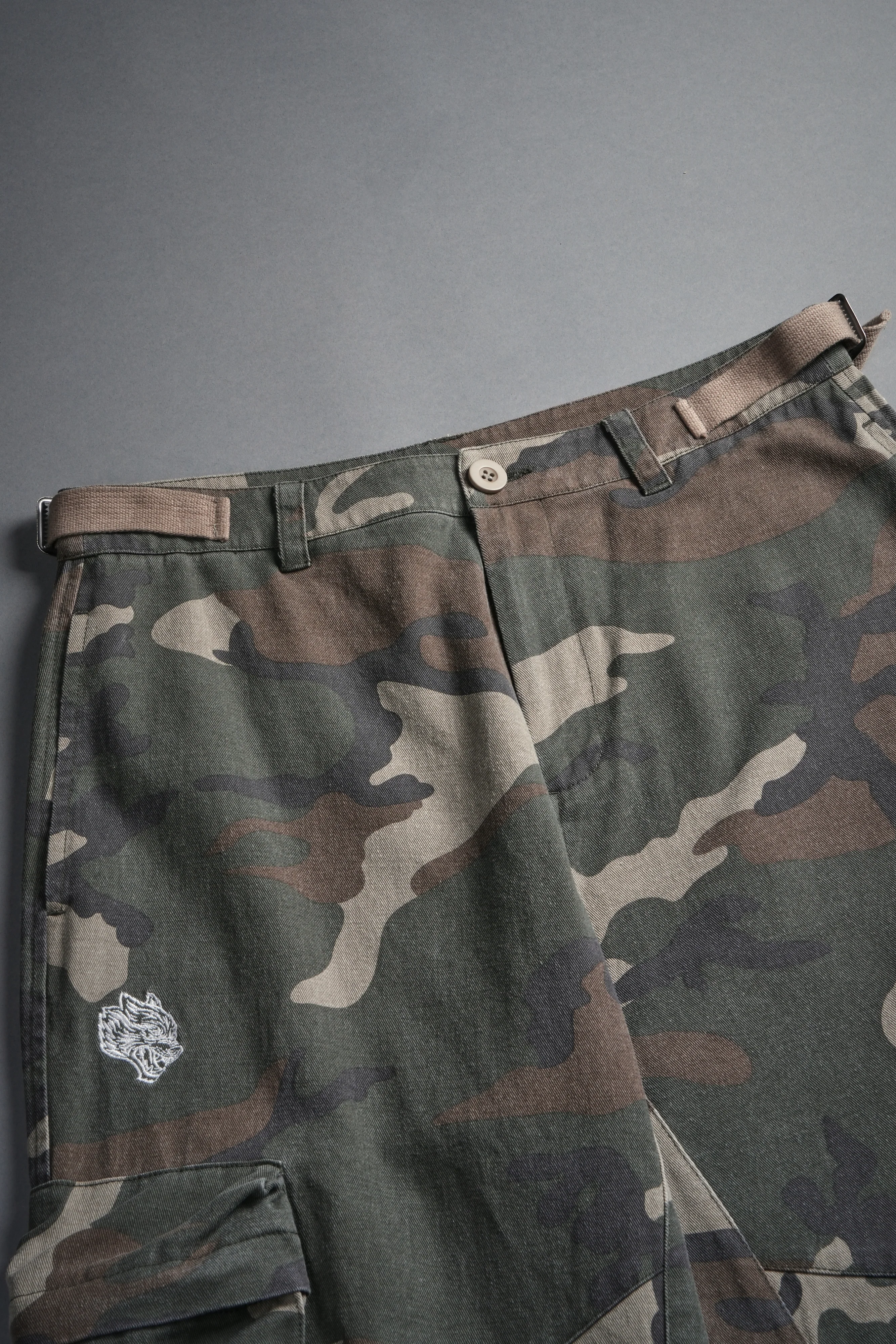 Hellbound Duke Cargo Pants in DSVD Green Camo - Image 10