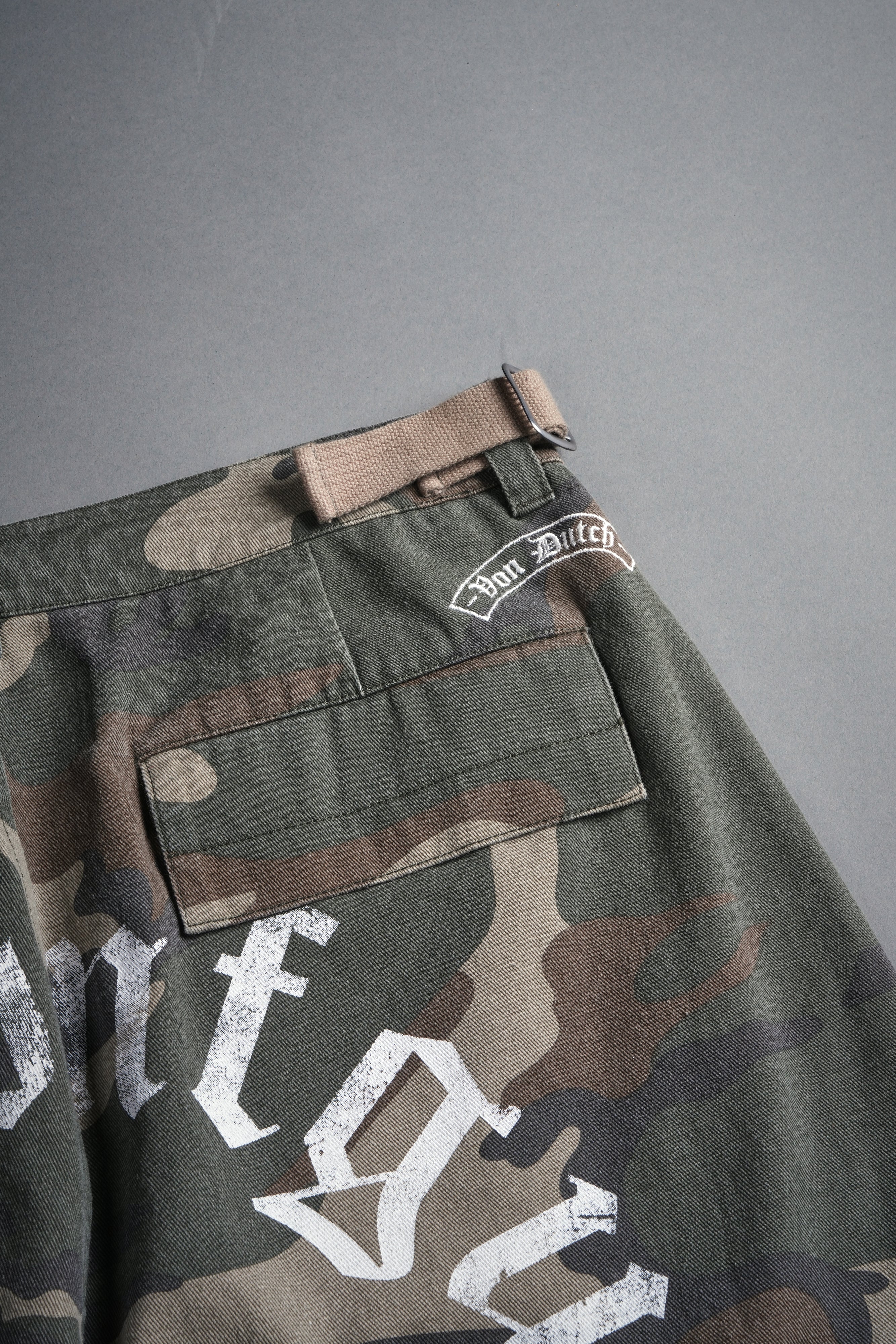 Hellbound Duke Cargo Pants in DSVD Green Camo - Image 16