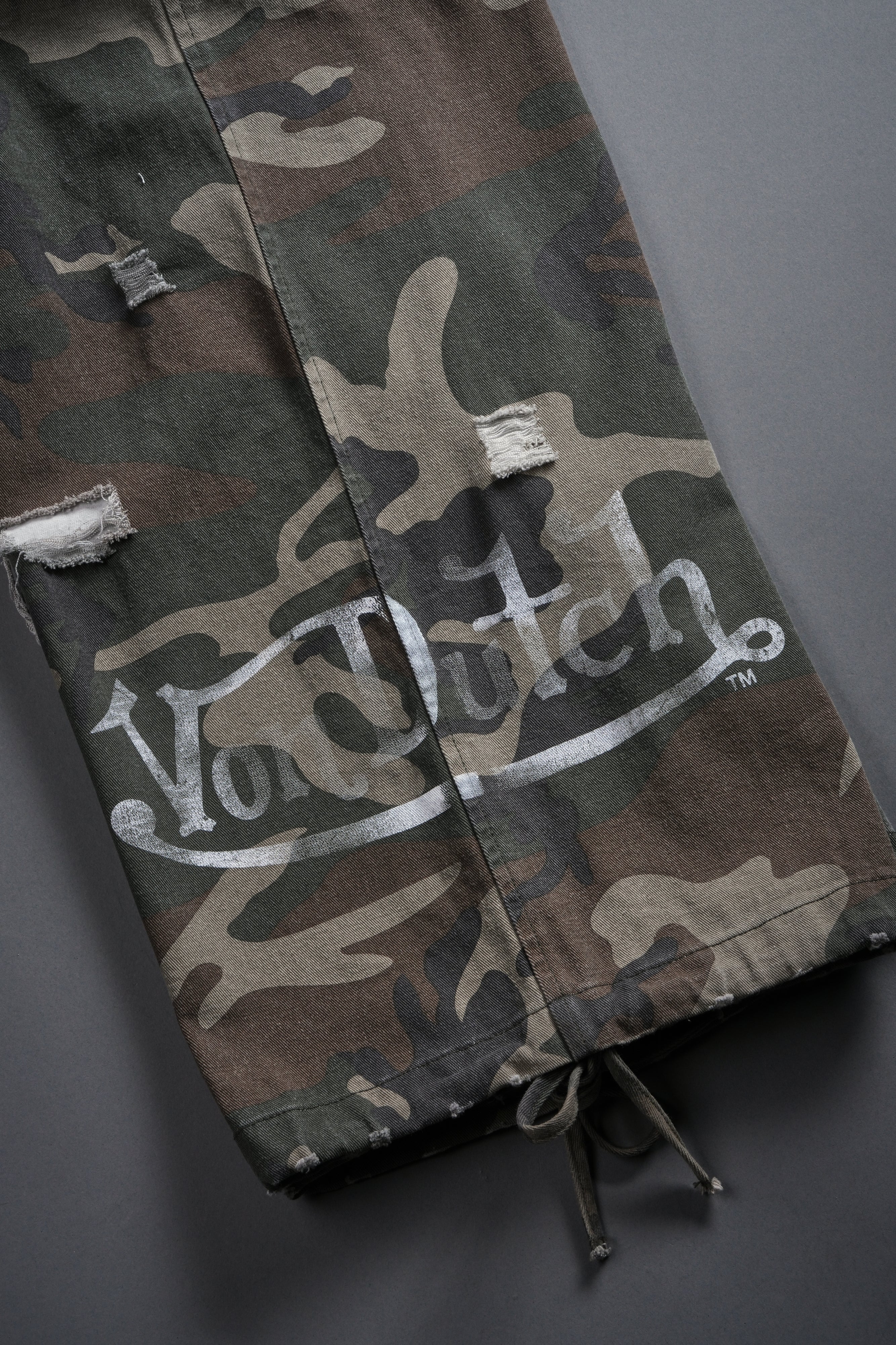 Hellbound Duke Cargo Pants in DSVD Green Camo - Image 17