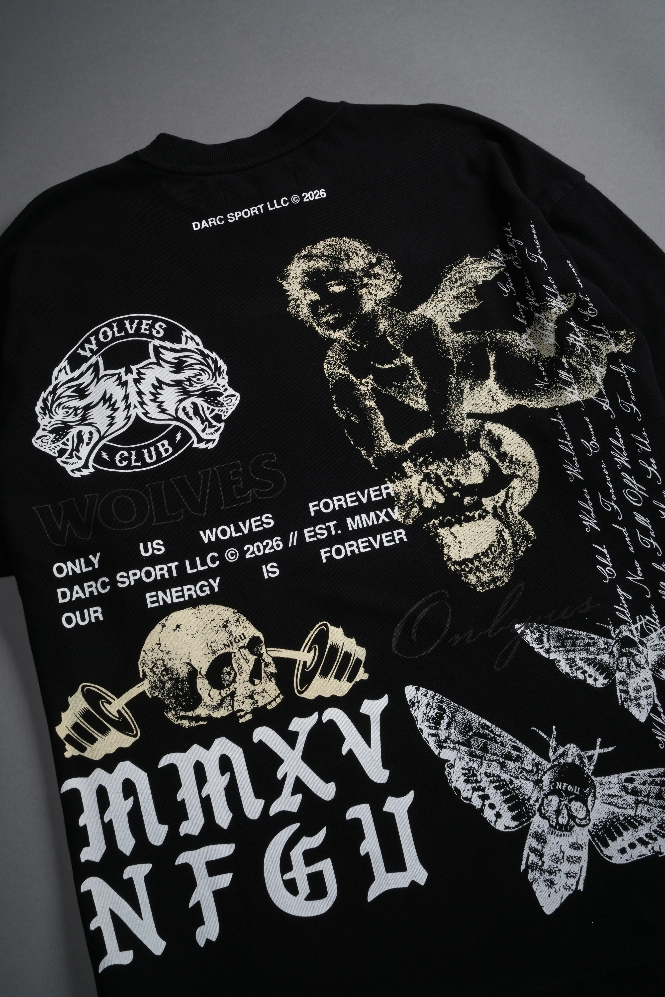 Hollow Virtue "Premium" Oversized Tee in Black - Image 8