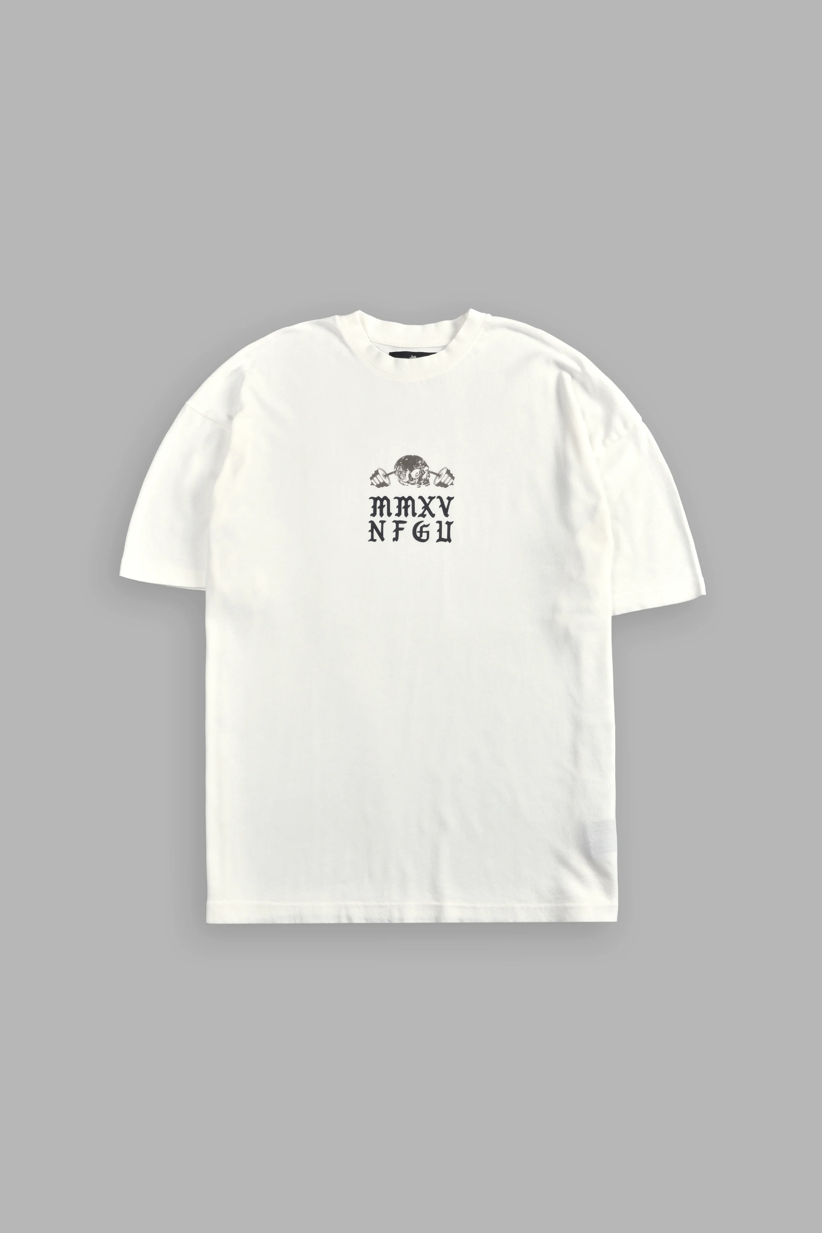 Hollow Virtue "Premium" Oversized Tee in Cream - Image 3