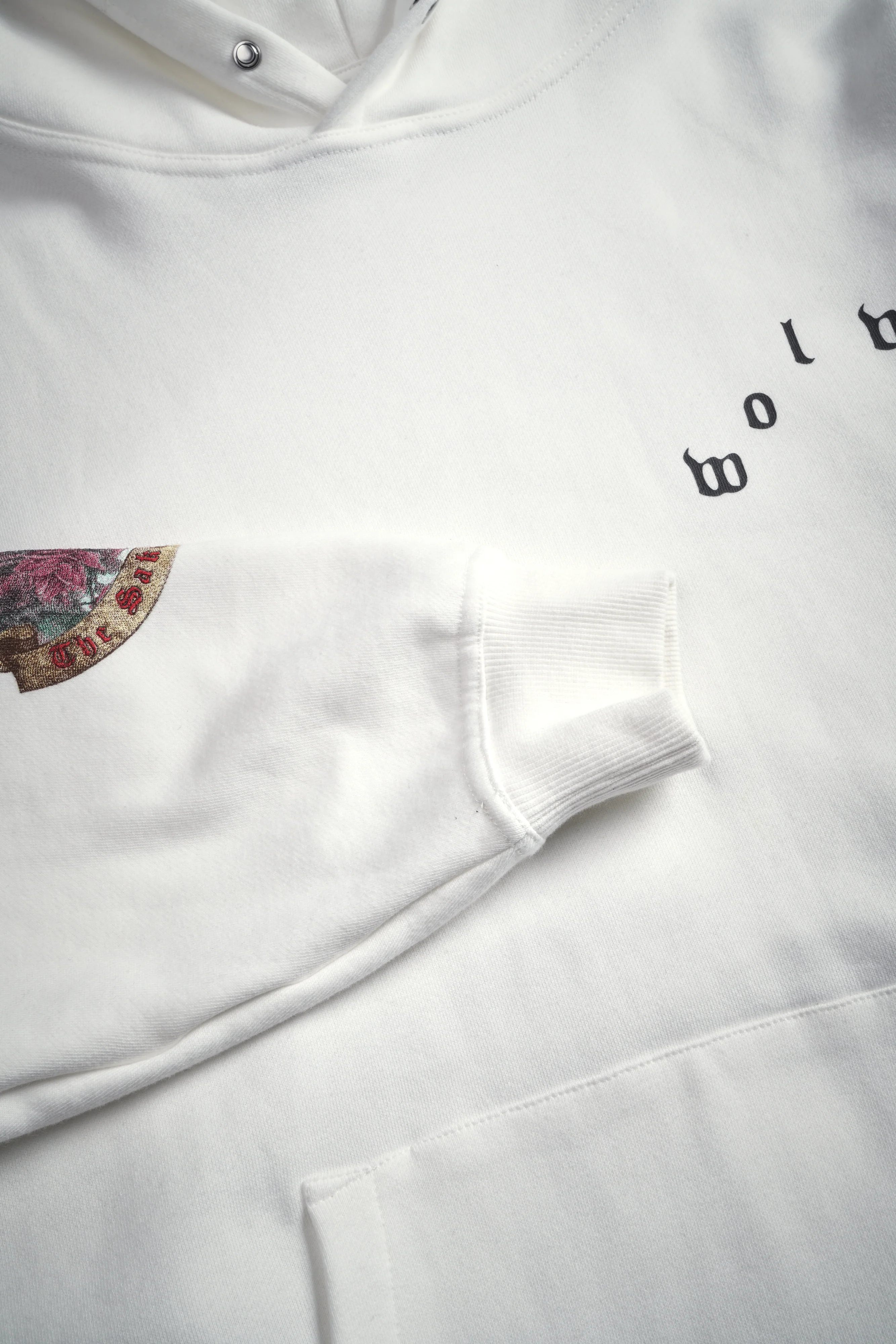 Holy Vow "Pierce" Hoodie in Cream - Image 8