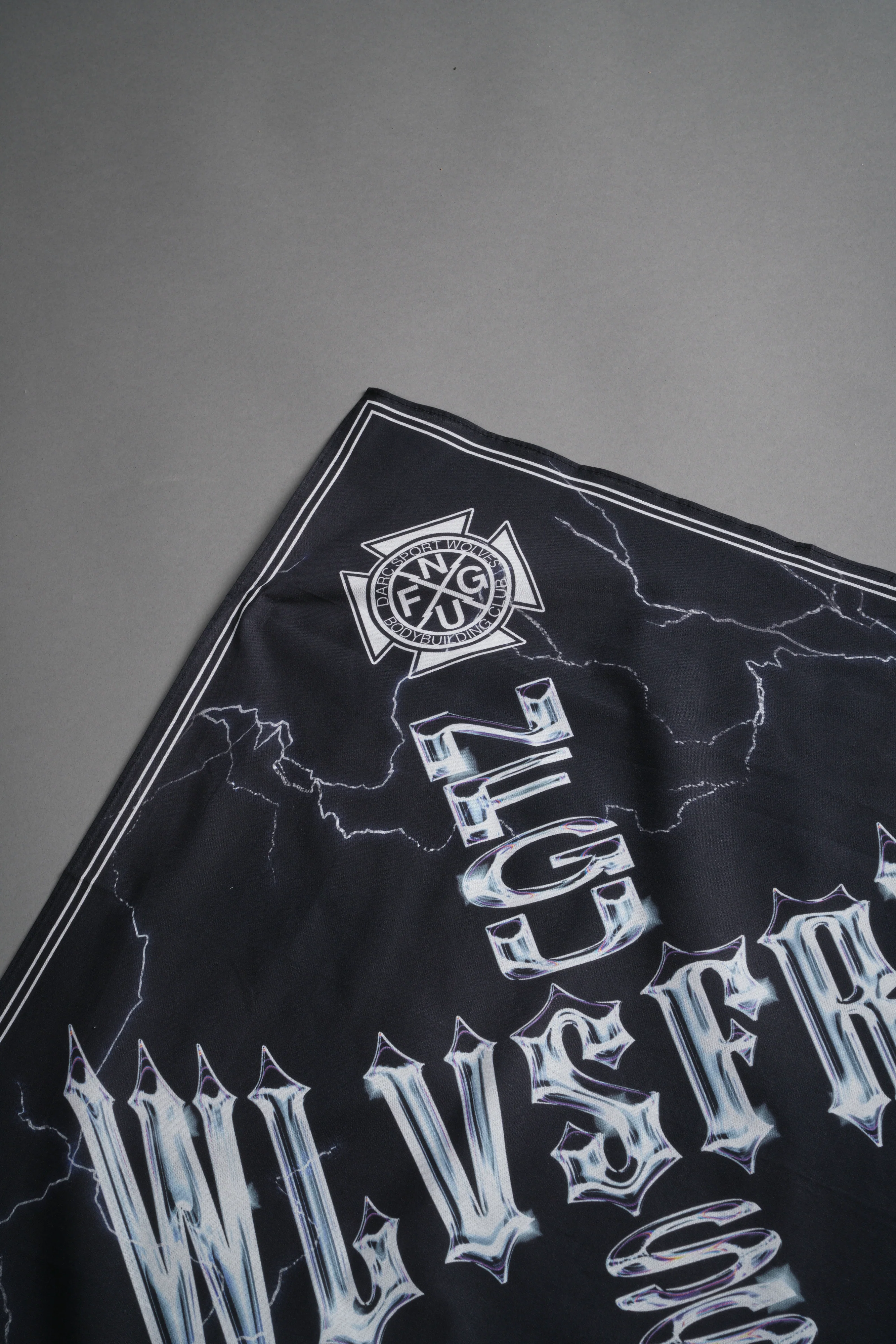 Iron Code Bandana in Black - Image 4