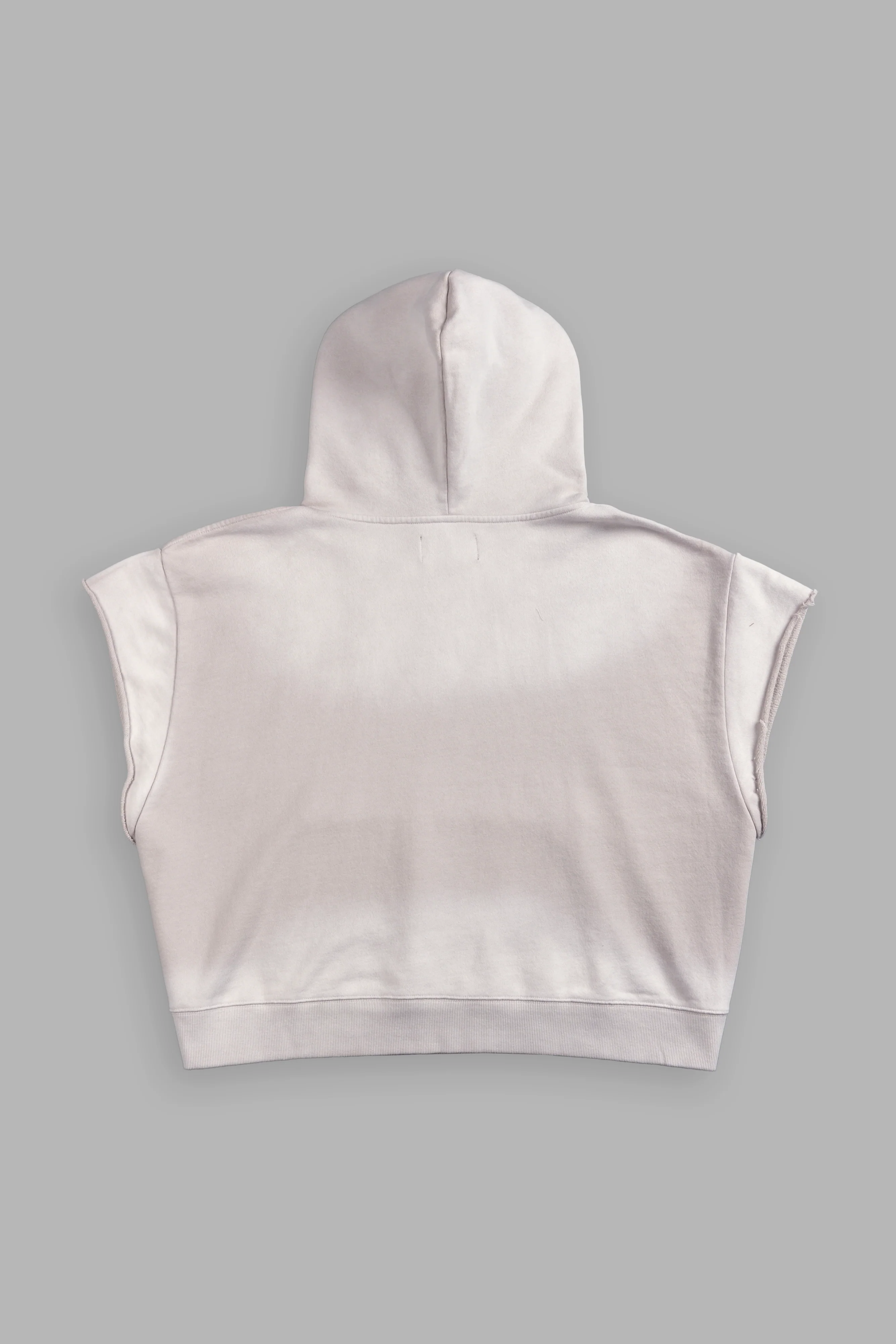 Iron Pack Grunge Gage Cap Sleeve Hoodie in Clay - Image 3