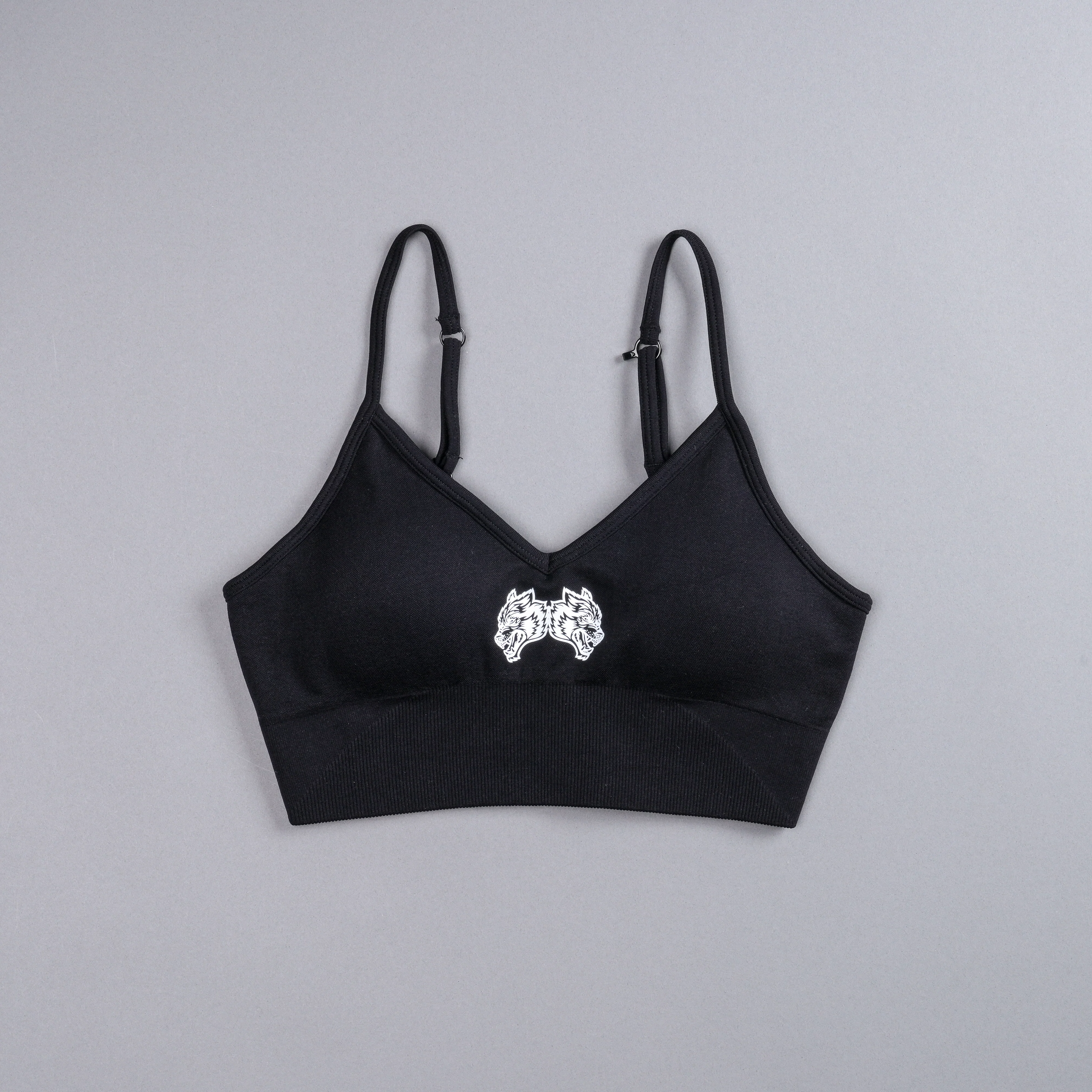 IYKYK Everson Seamless "Sports" Bra in Black - Image 3