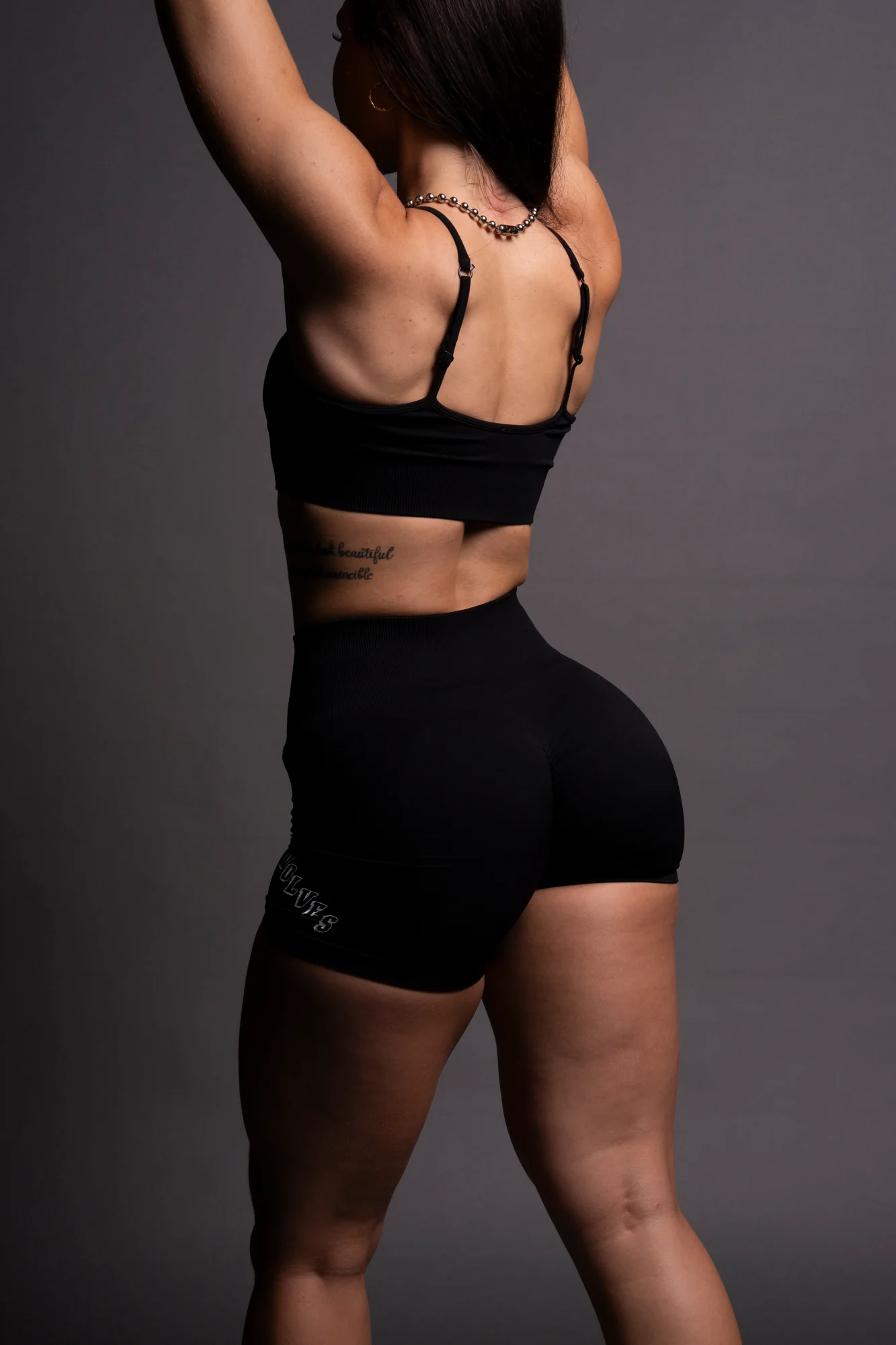 Journey Everson Seamless "Training" Shorts in Black - Image 13
