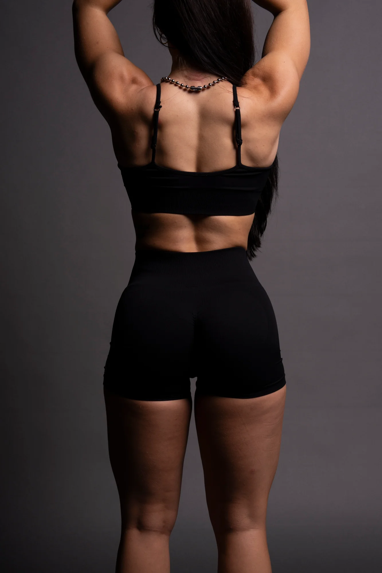Journey Everson Seamless "Training" Shorts in Black - Image 14