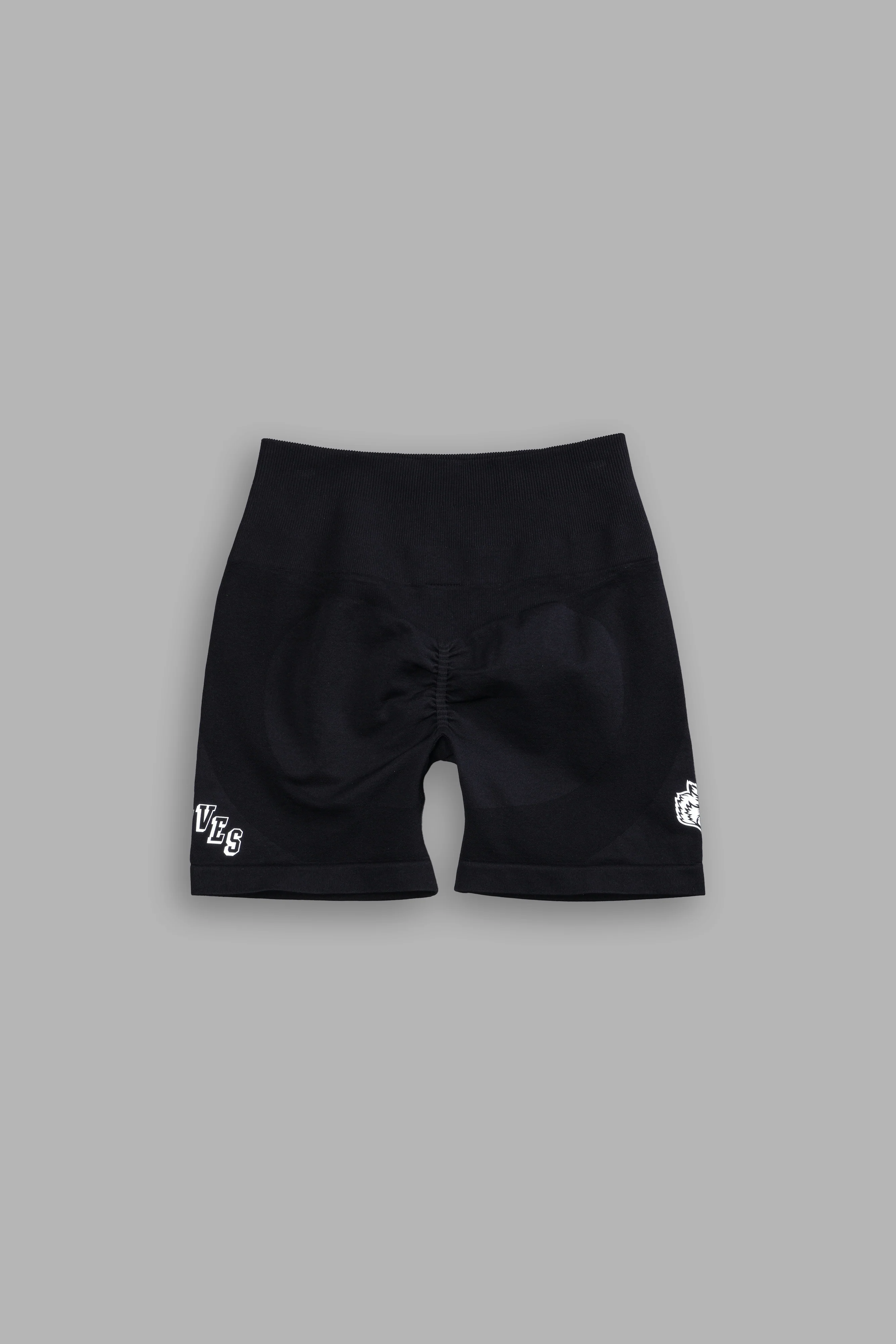 Journey Everson Seamless "Training" Shorts in Black - Image 4