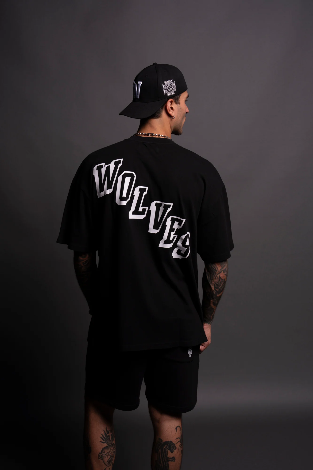 Journey "Premium" Oversized Tee in Black - Image 5