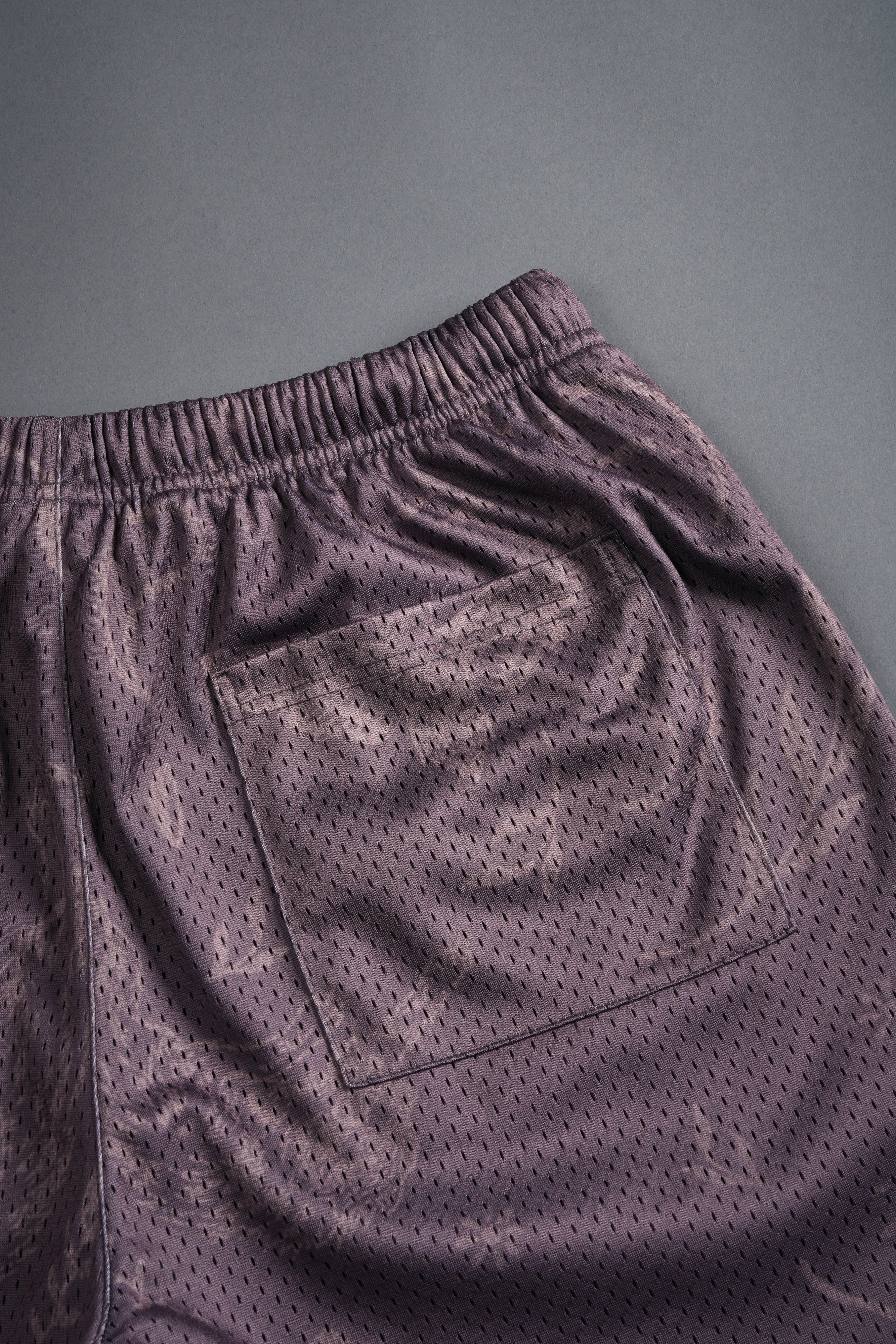 Just Look Up Mesh Shorts in Mauve - Image 5